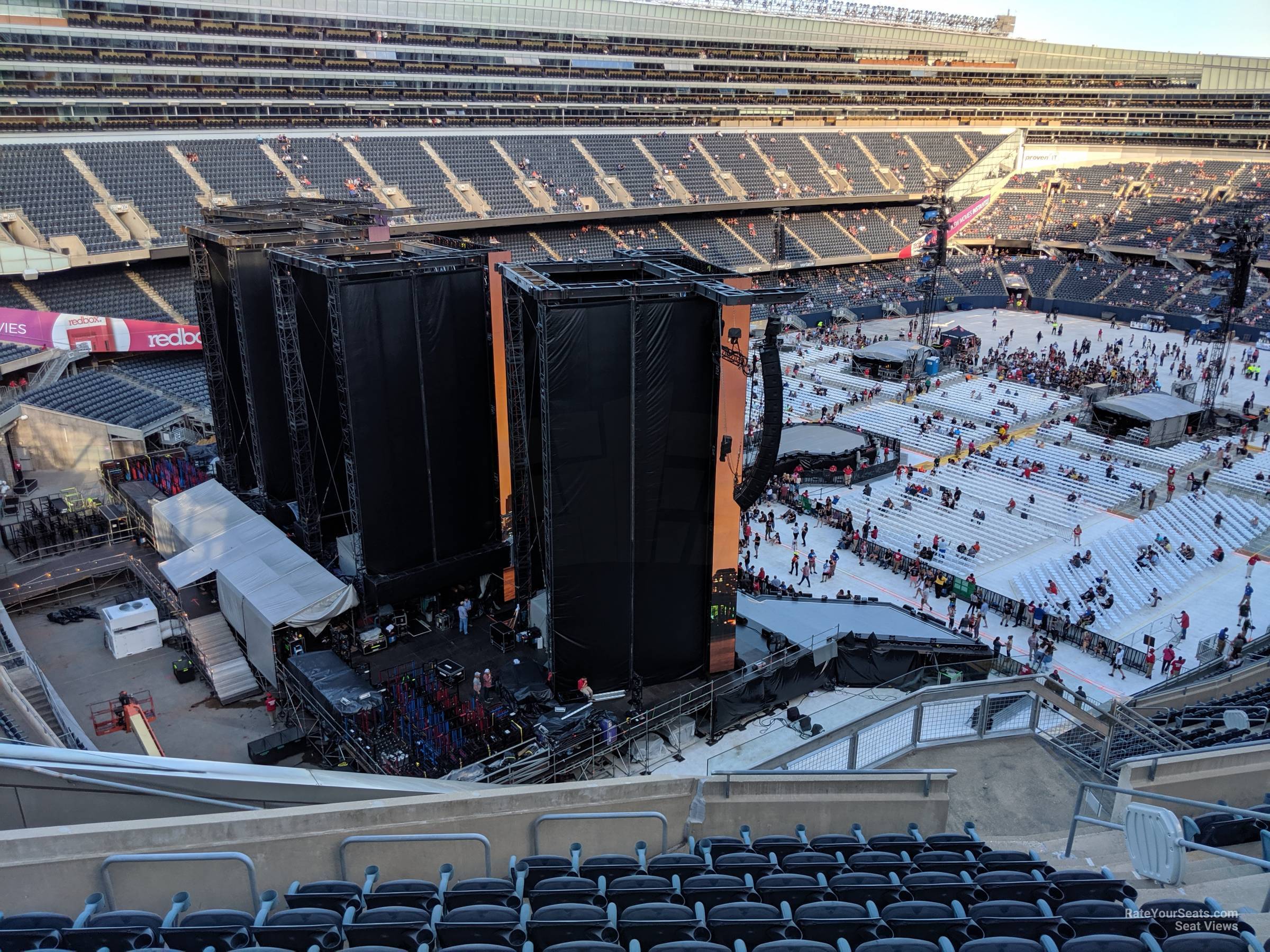 section 445, row 9 seat view  for concert - soldier field