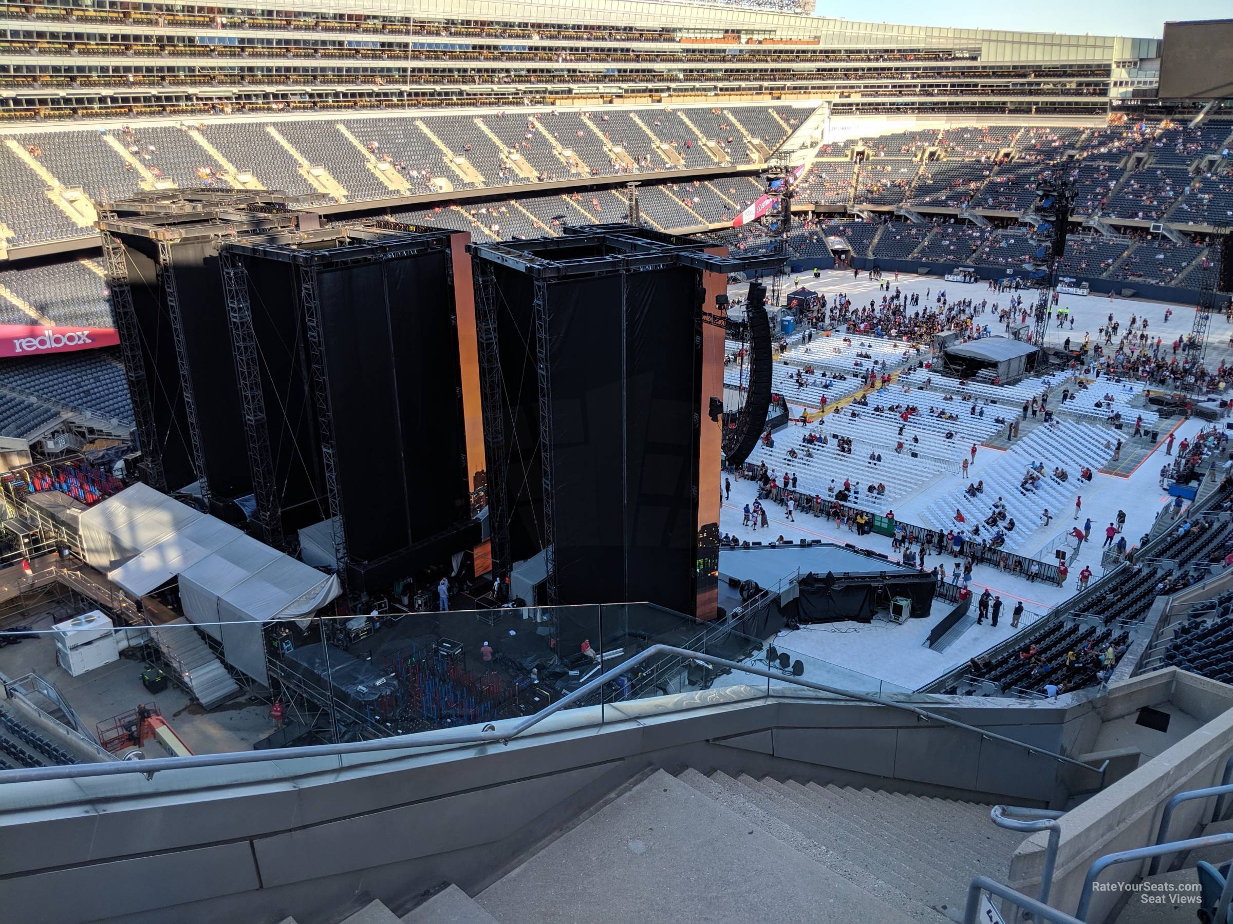 section 447, row 9 seat view  for concert - soldier field
