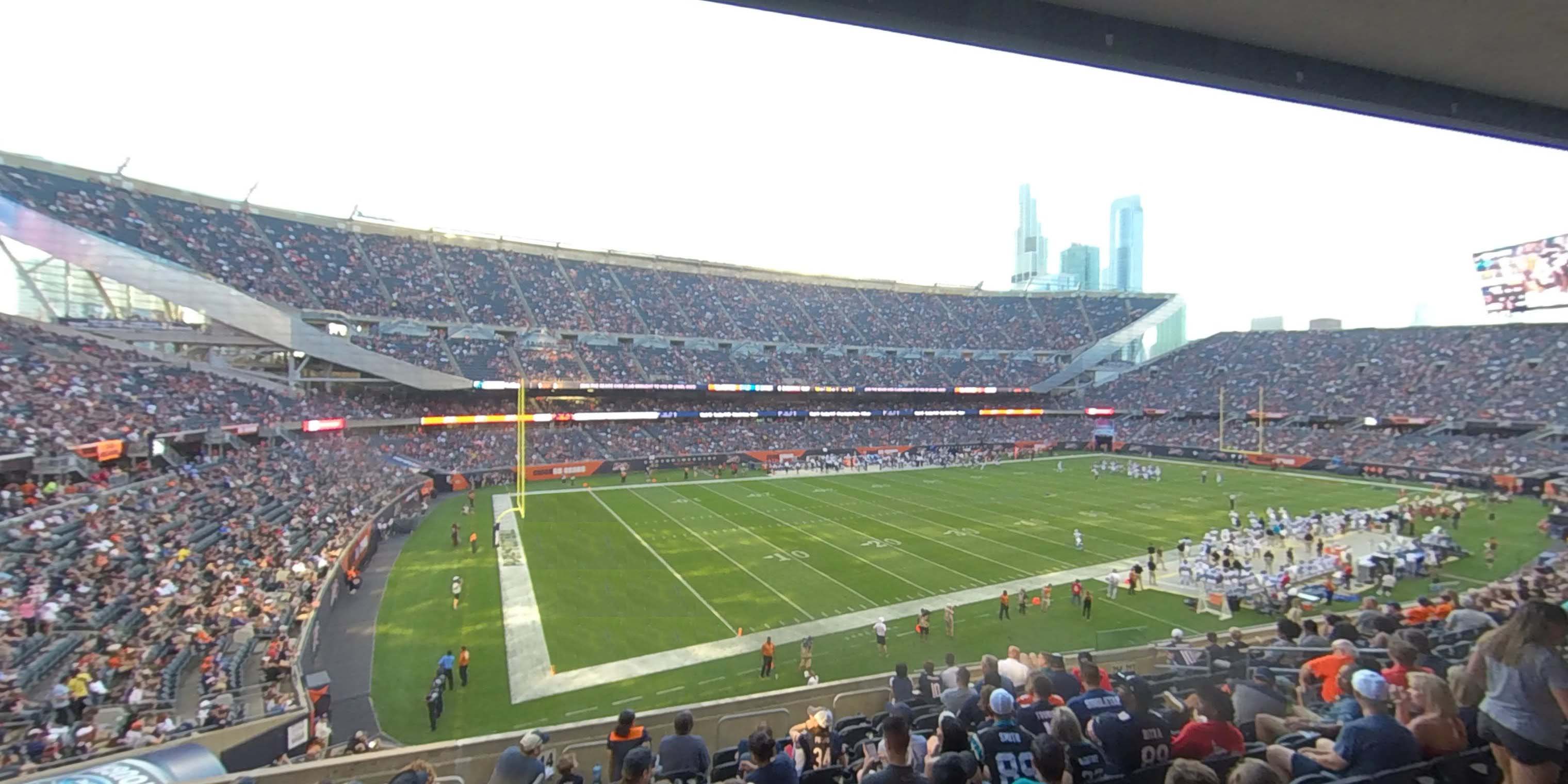 Section 214 at Soldier Field Chicago Bears