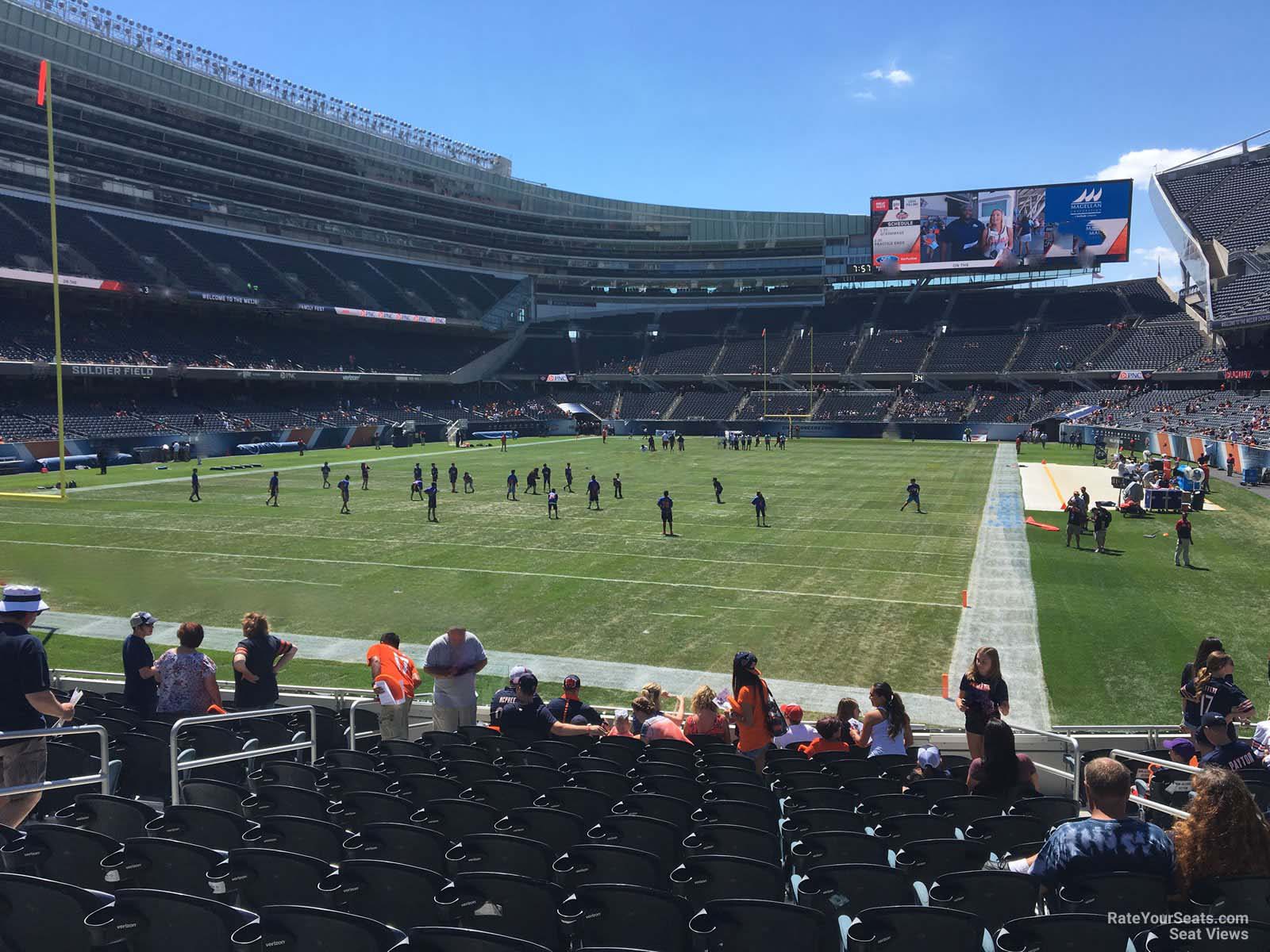 section 149, row 14 seat view  for football - soldier field