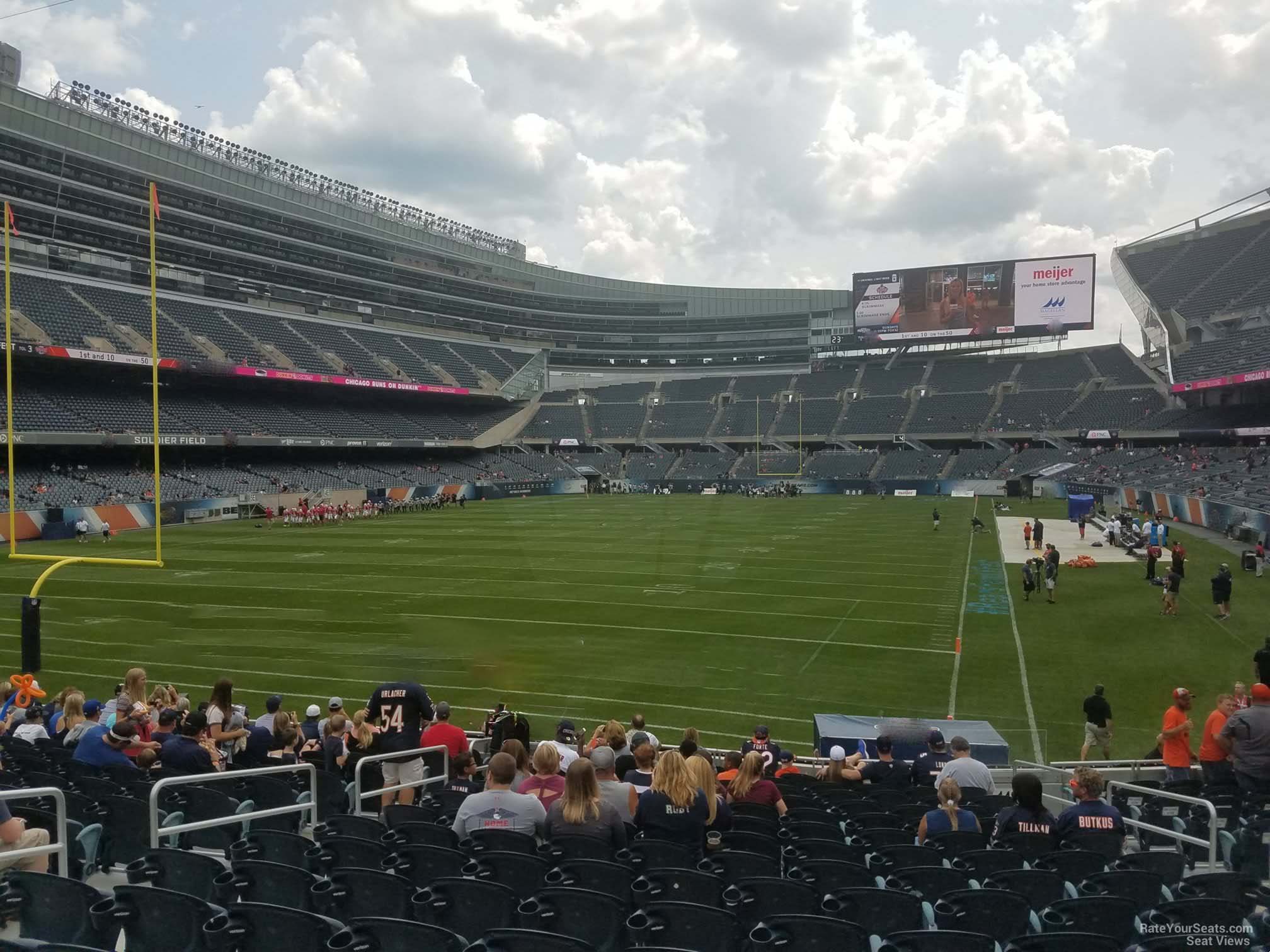 section 149, row 16 seat view  for football - soldier field