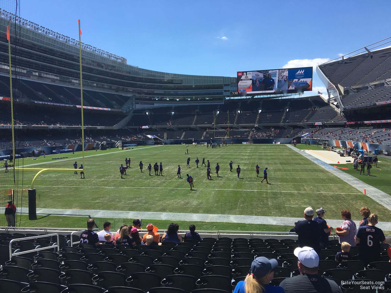 section 150, row 14 seat view  for football - soldier field