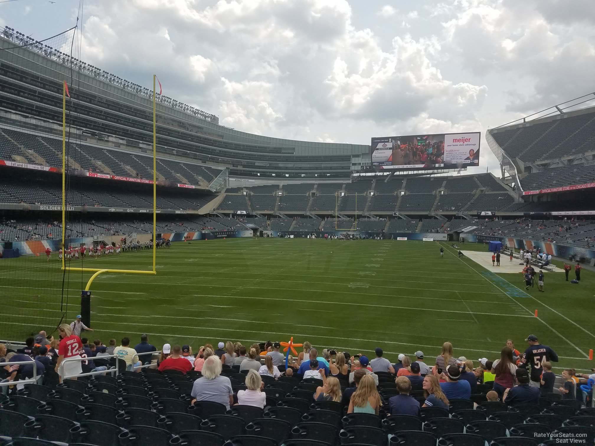 section 150, row 16 seat view  for football - soldier field