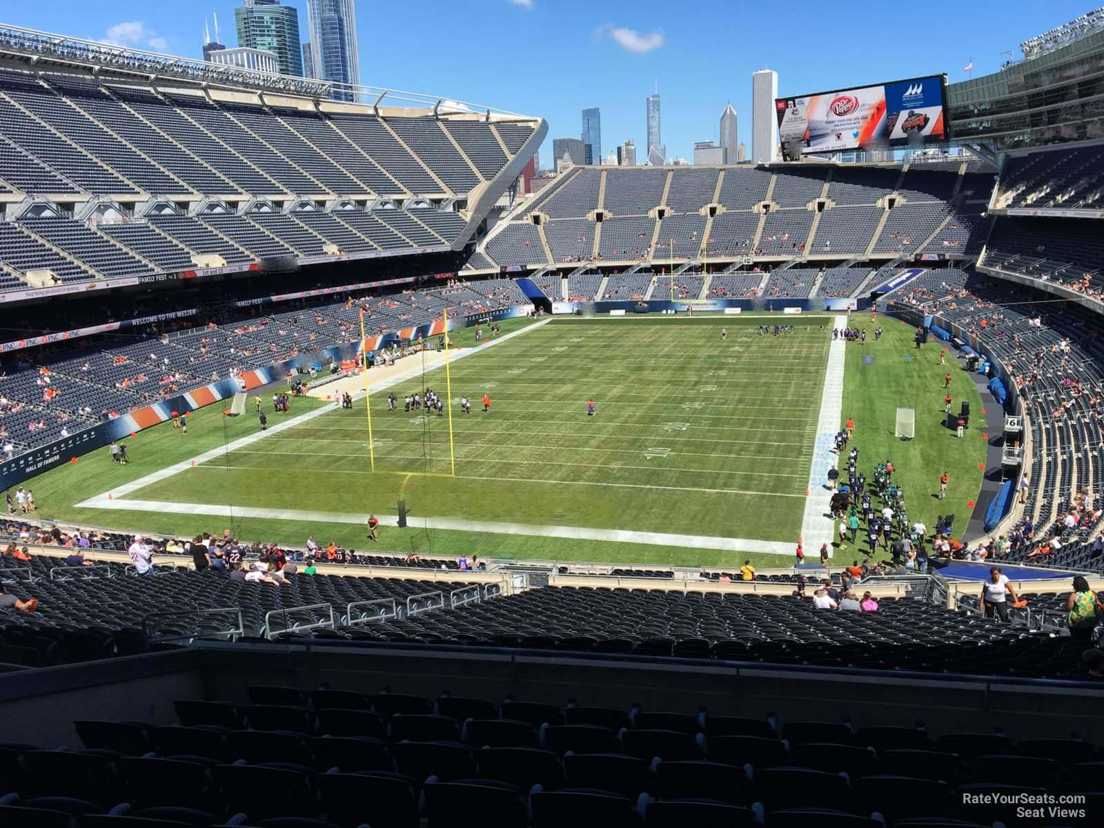 Section 320 at Soldier Field Chicago Bears