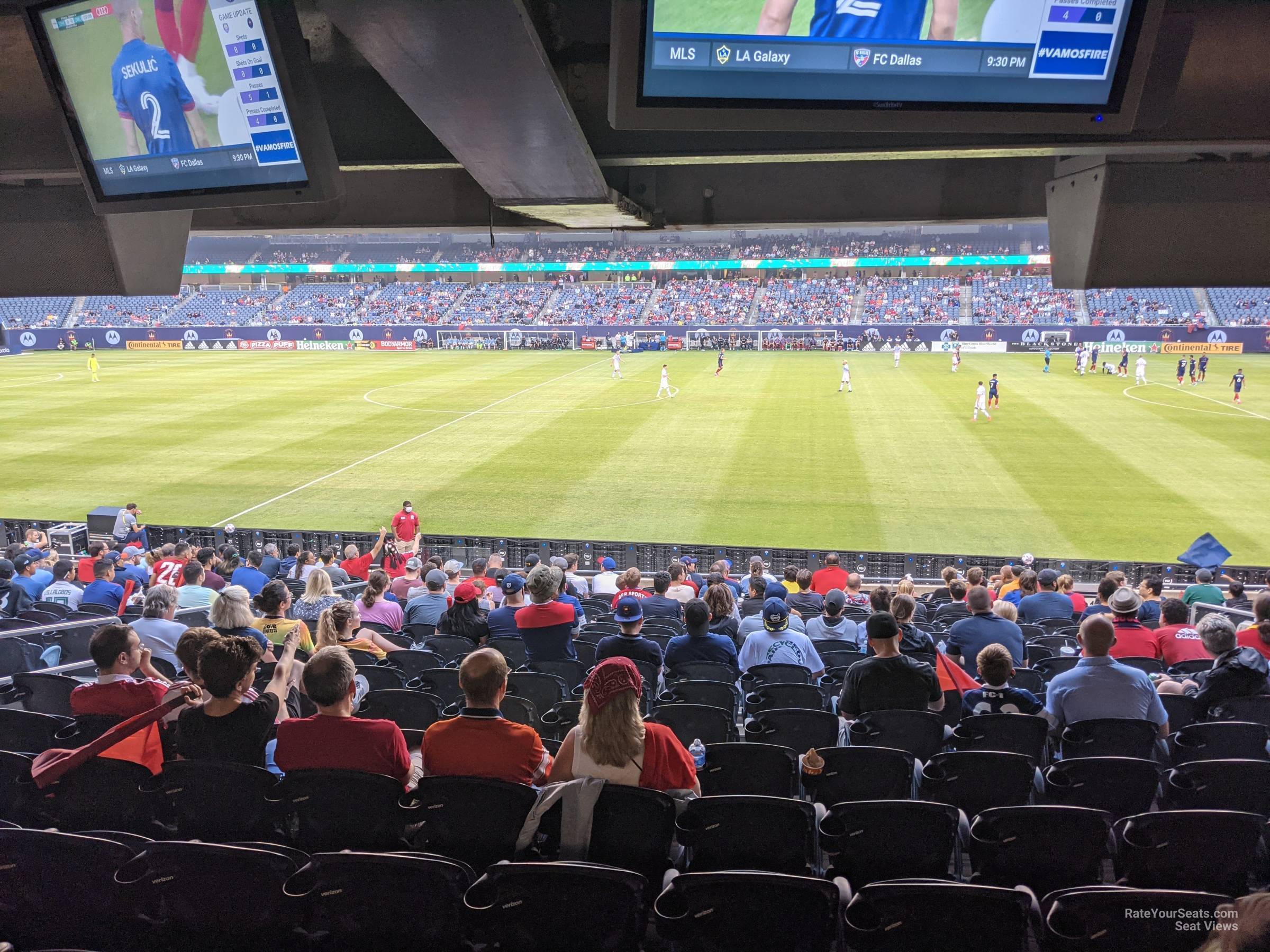 Section 107 at Soldier Field - RateYourSeats.com