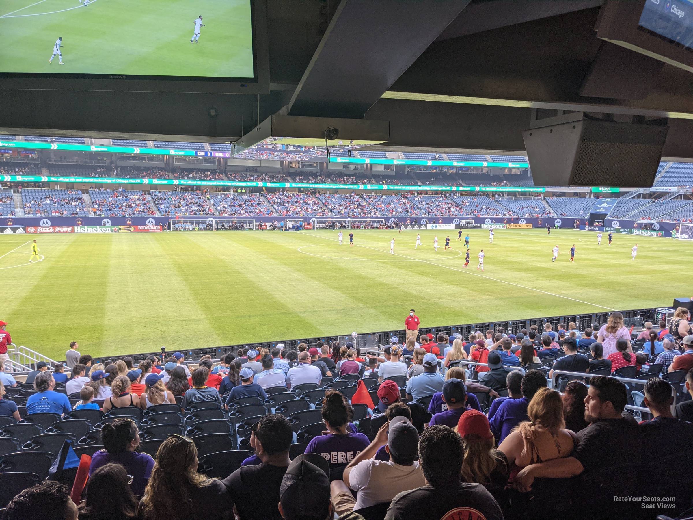 section 112, row 18 seat view  for soccer - soldier field