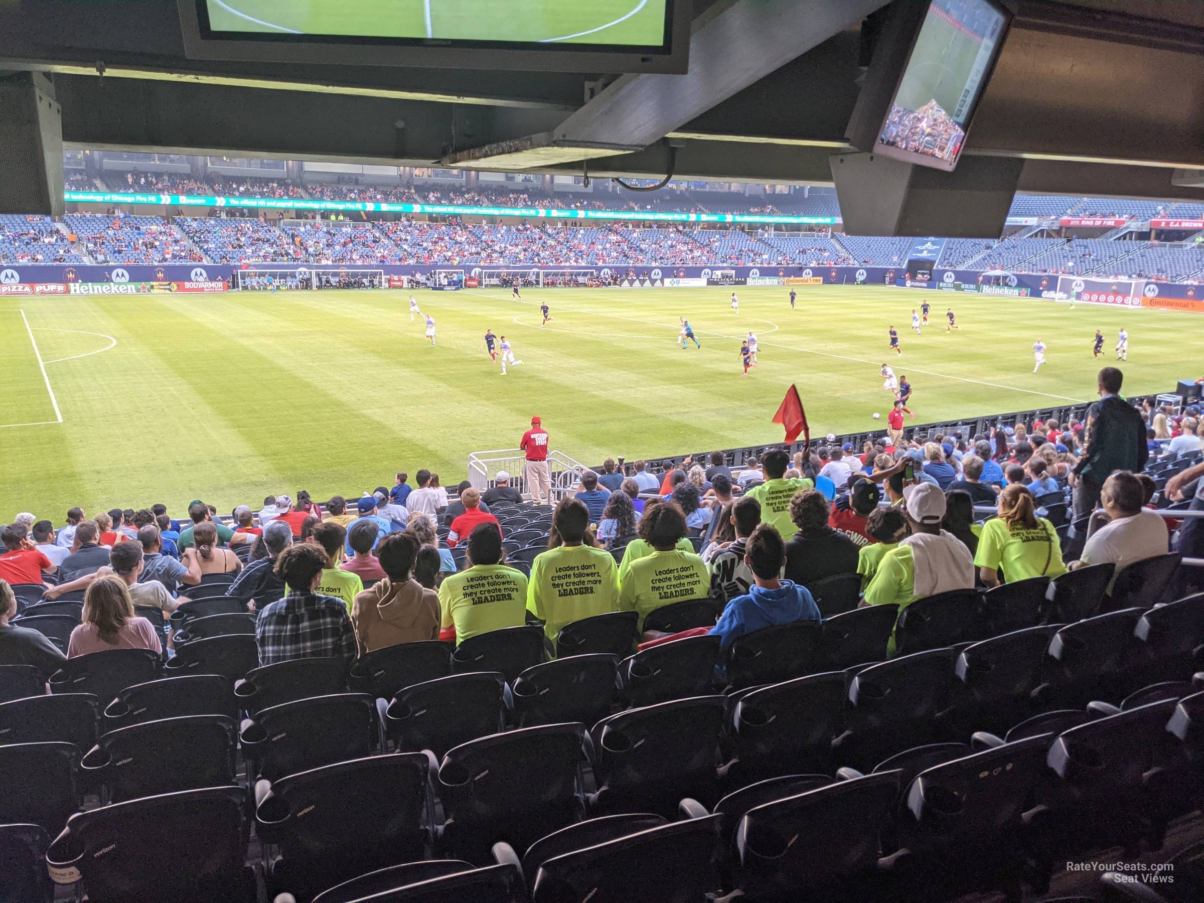 section 113, row 18 seat view  for soccer - soldier field