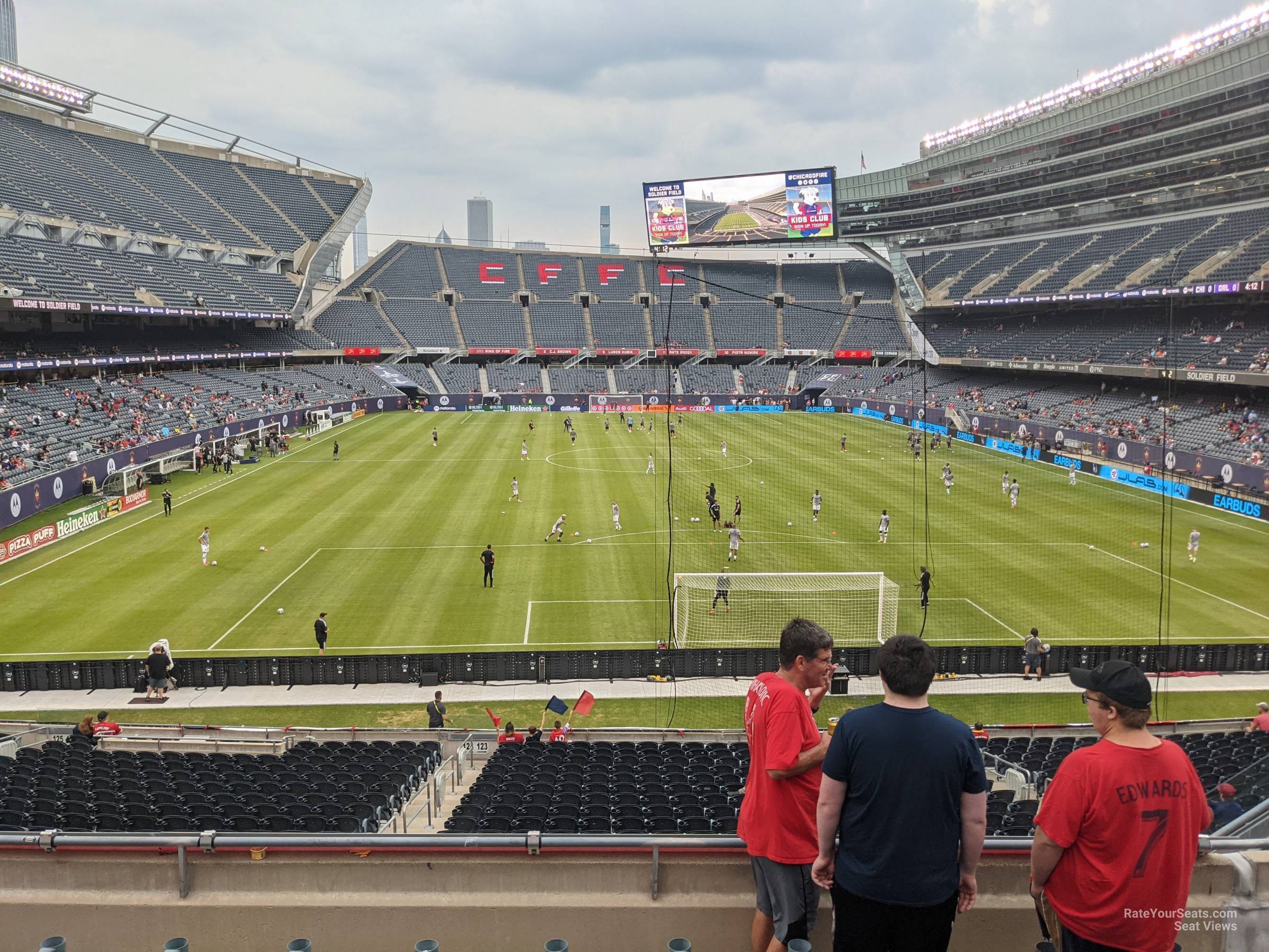 section 223, row 6 seat view  for soccer - soldier field
