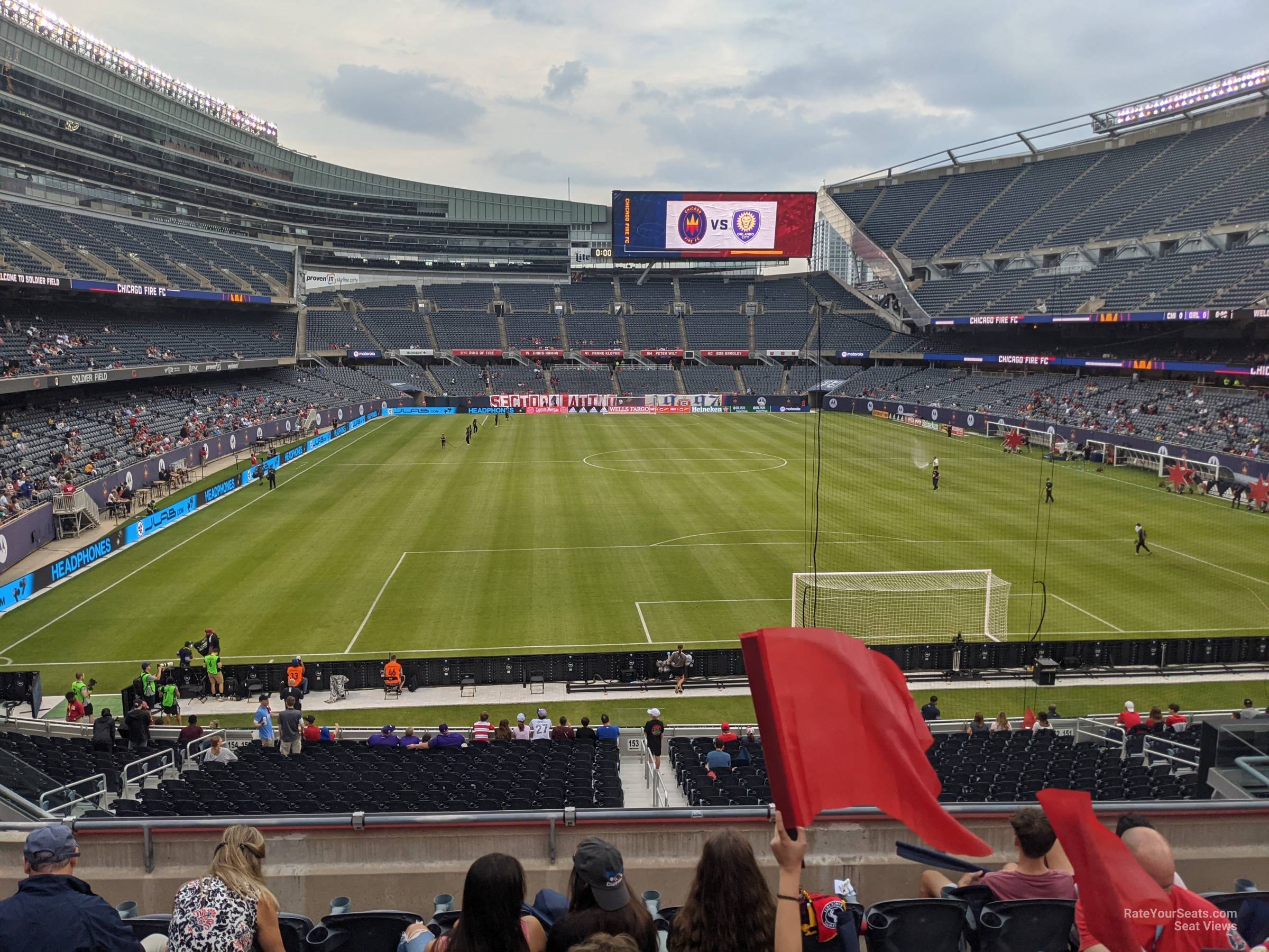 section 253, row 6 seat view  for soccer - soldier field