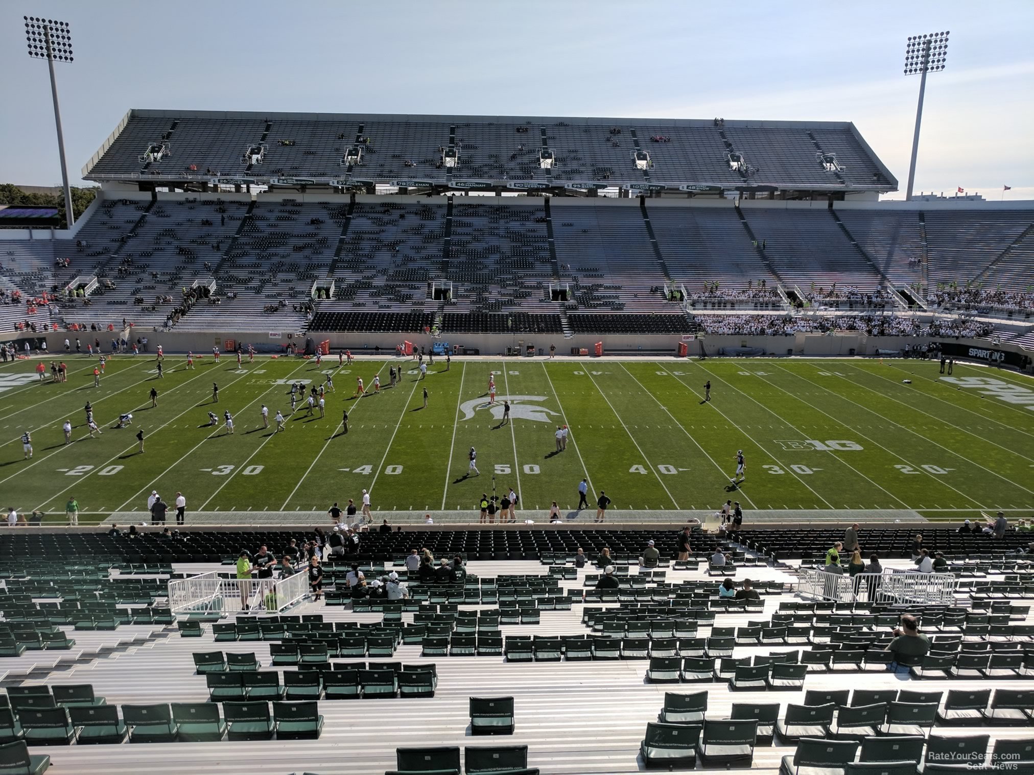 Msu Spartan Stadium Seating Chart