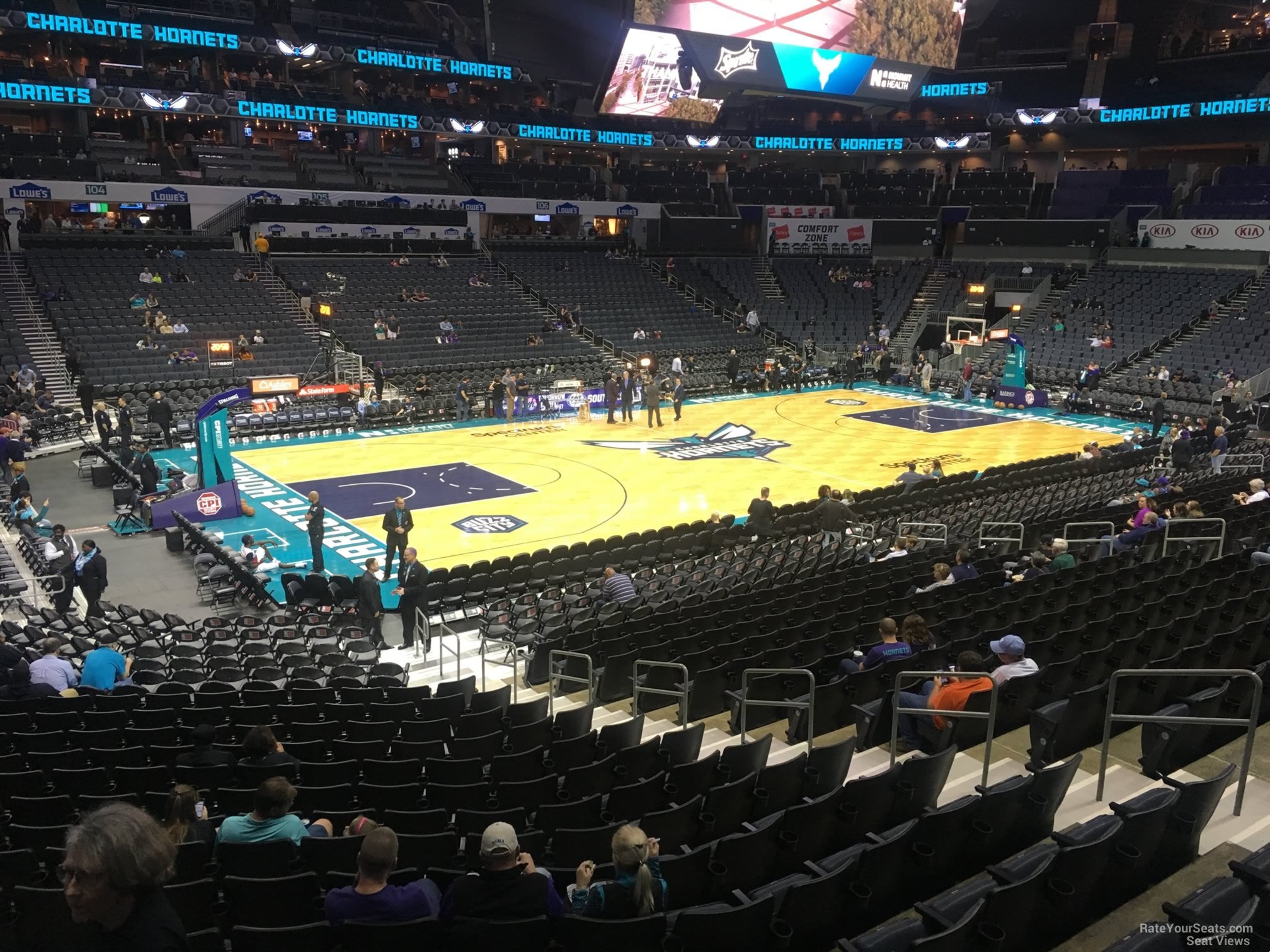 Spectrum Center Section 116 - Charlotte Hornets - RateYourSeats.com2016 x 1512