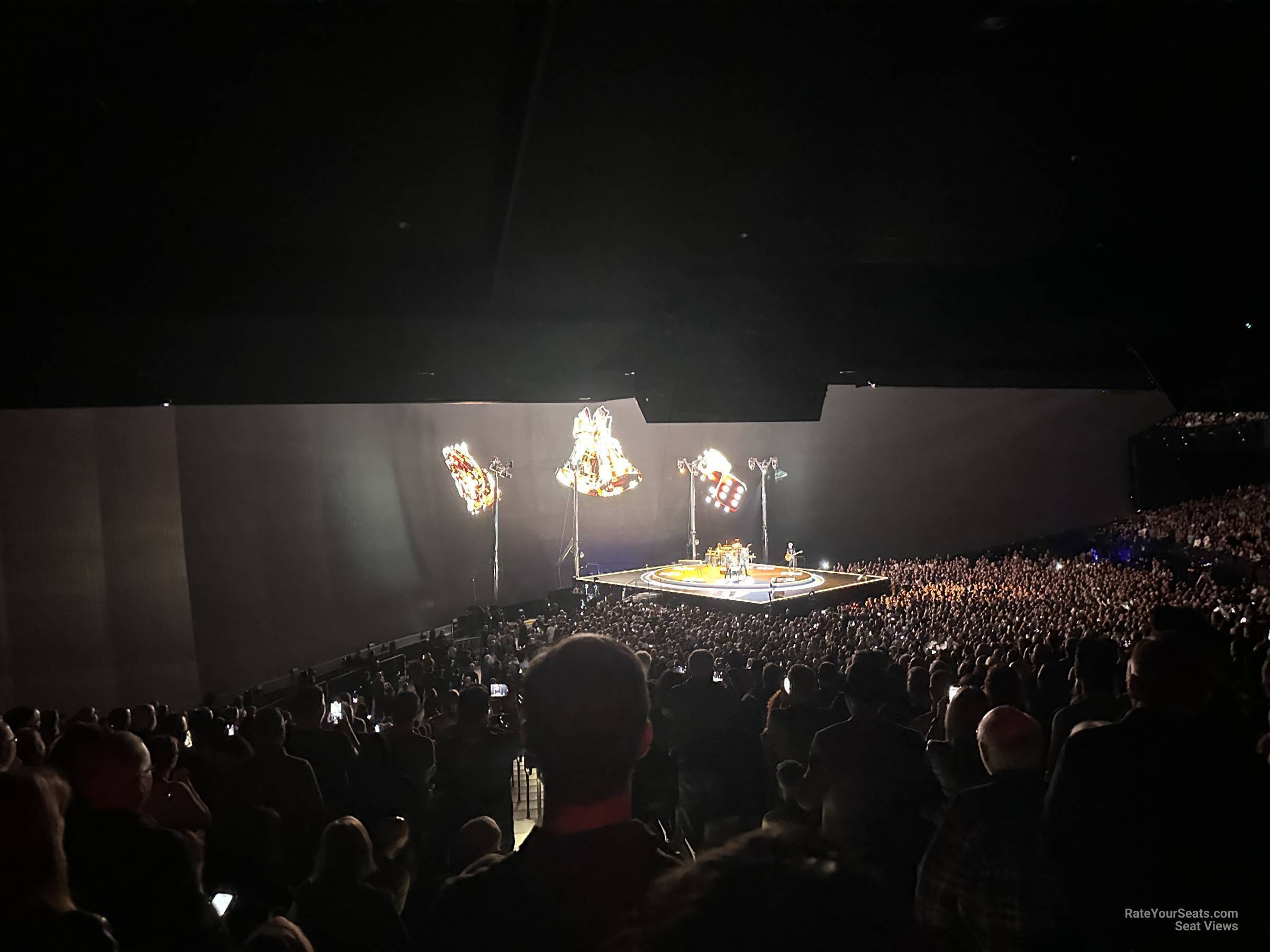 section 101, row 37 seat view  - sphere at venetian