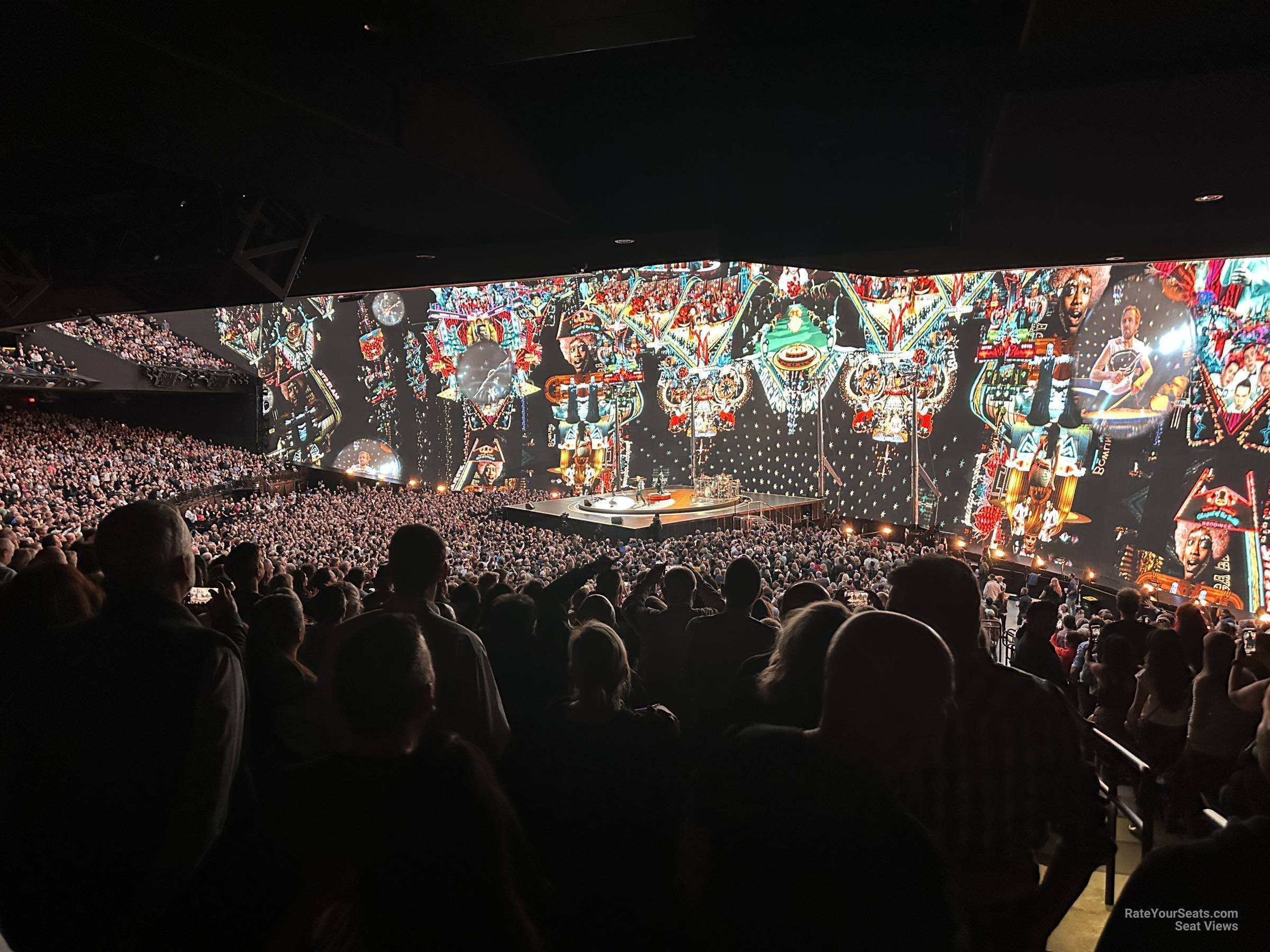 section 109, row 37 seat view  - the sphere