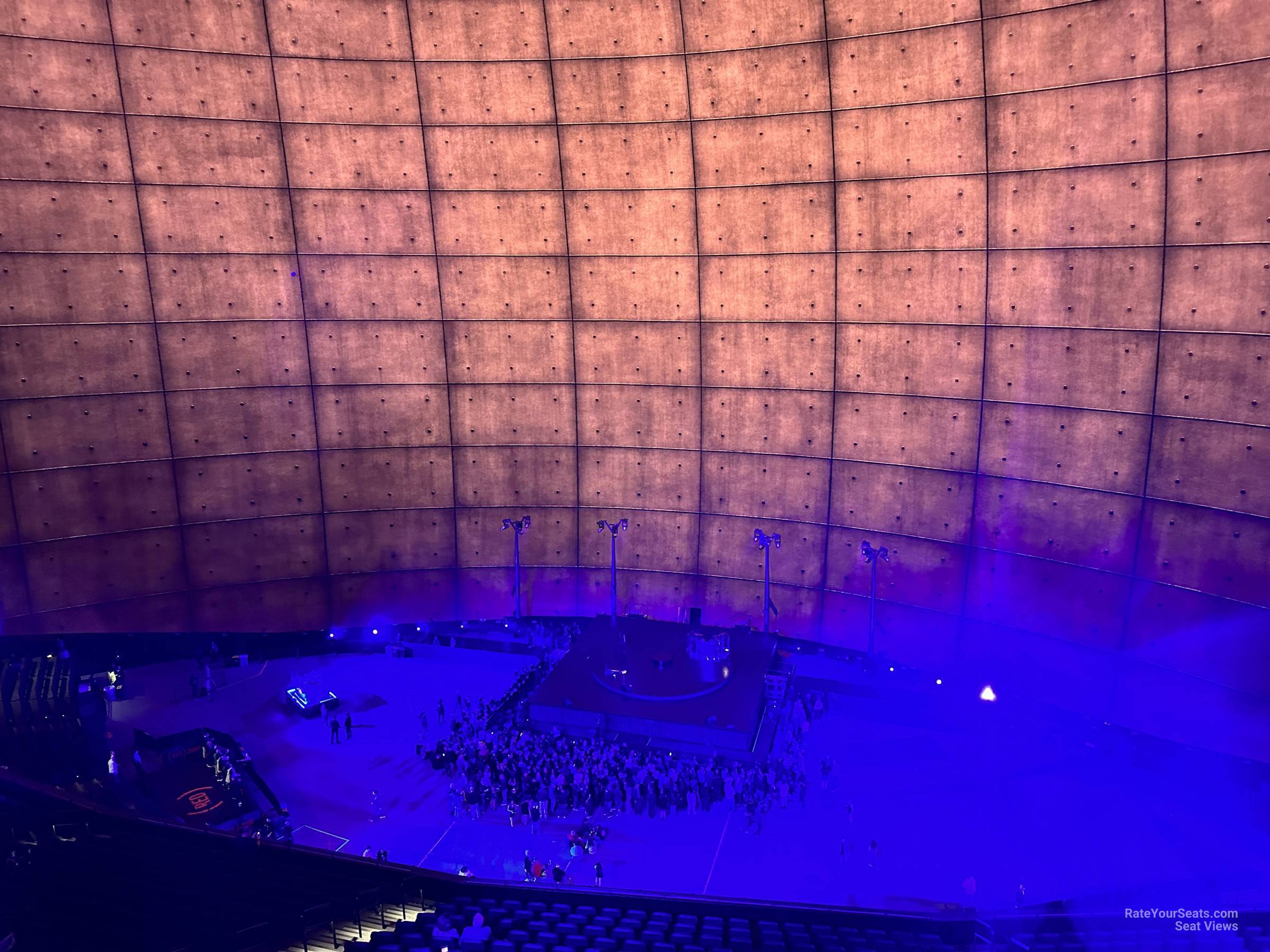 section 307, row 7 seat view  - the sphere