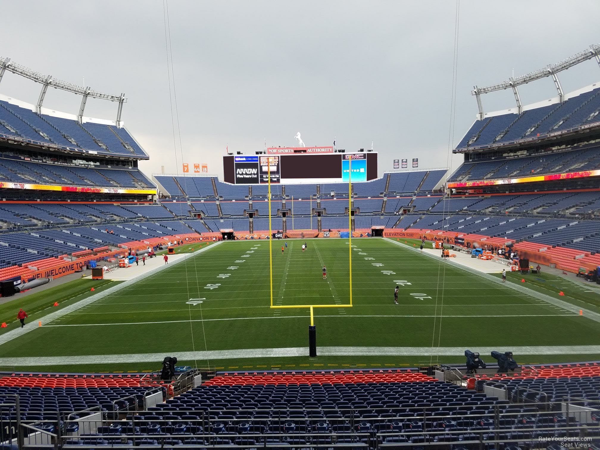 section 114, row 30 seat view  - empower field (at mile high)