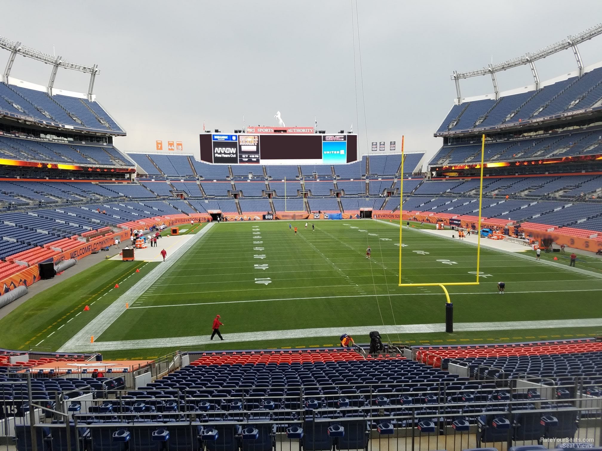 section 115, row 30 seat view  - empower field (at mile high)