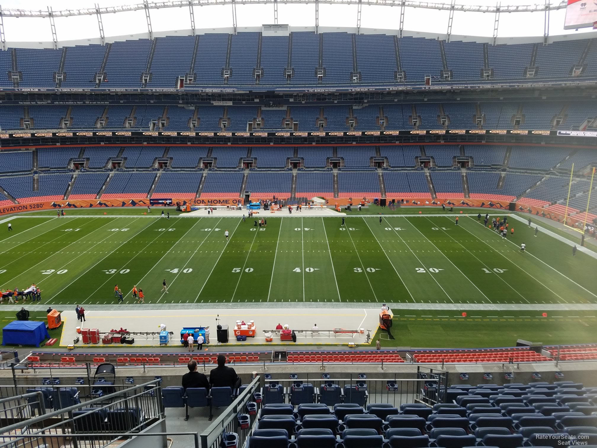 section 336, row 12 seat view  - empower field (at mile high)