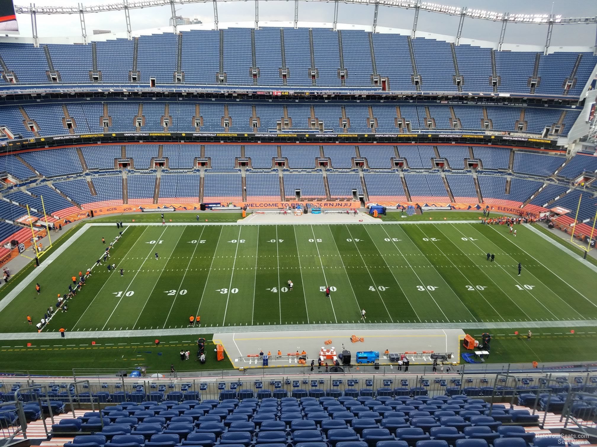 section 509, row 16 seat view  - empower field (at mile high)