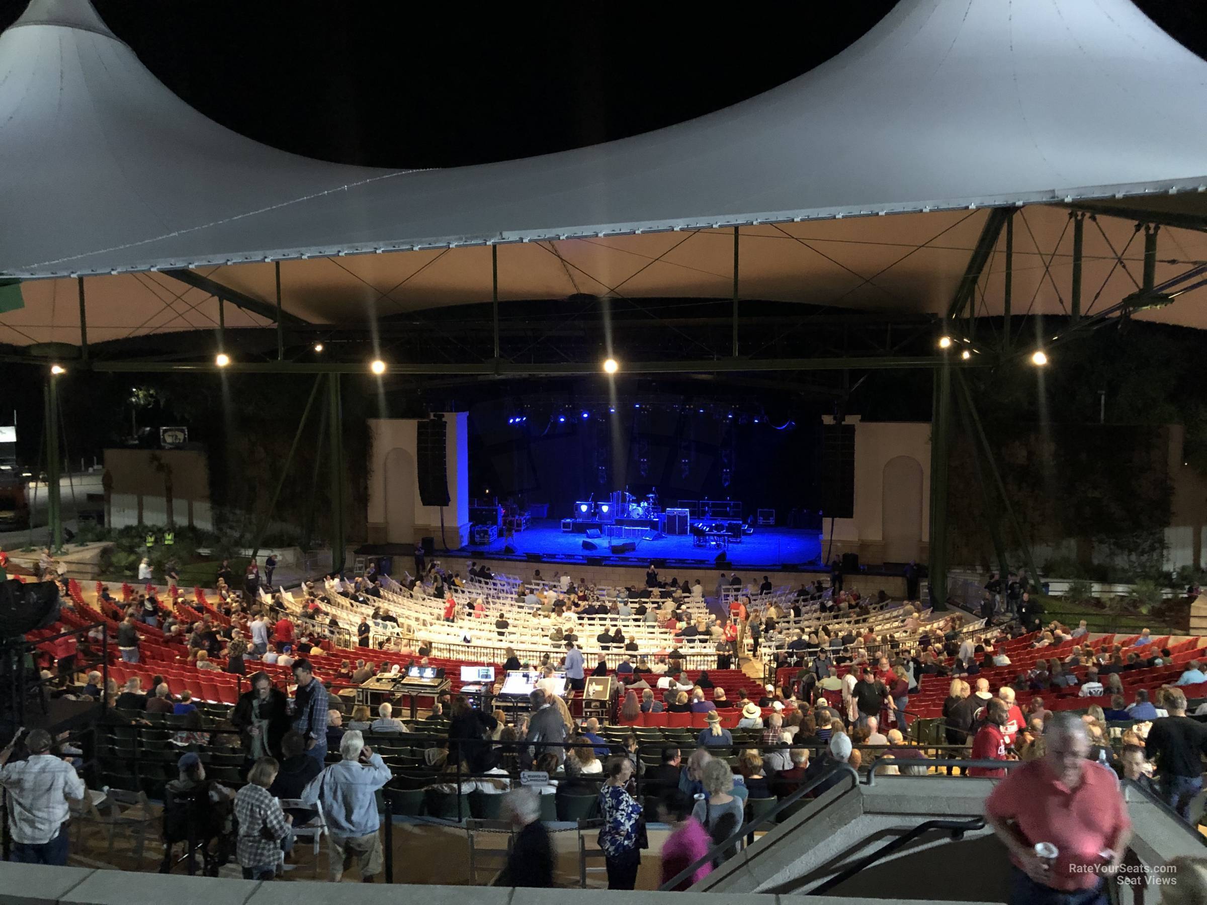 section 302, row ff seat view  - st. augustine amphitheatre
