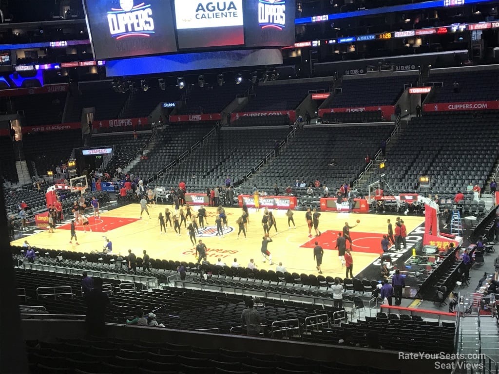 premier 12, row 10 seat view  for basketball - crypto.com arena
