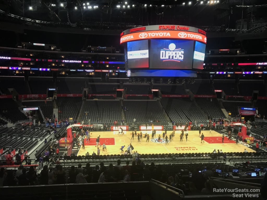 premier 15 seat view  for basketball - crypto.com arena