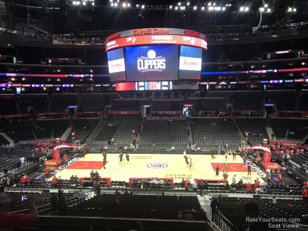 premier 5, row 10 seat view  for basketball - crypto.com arena