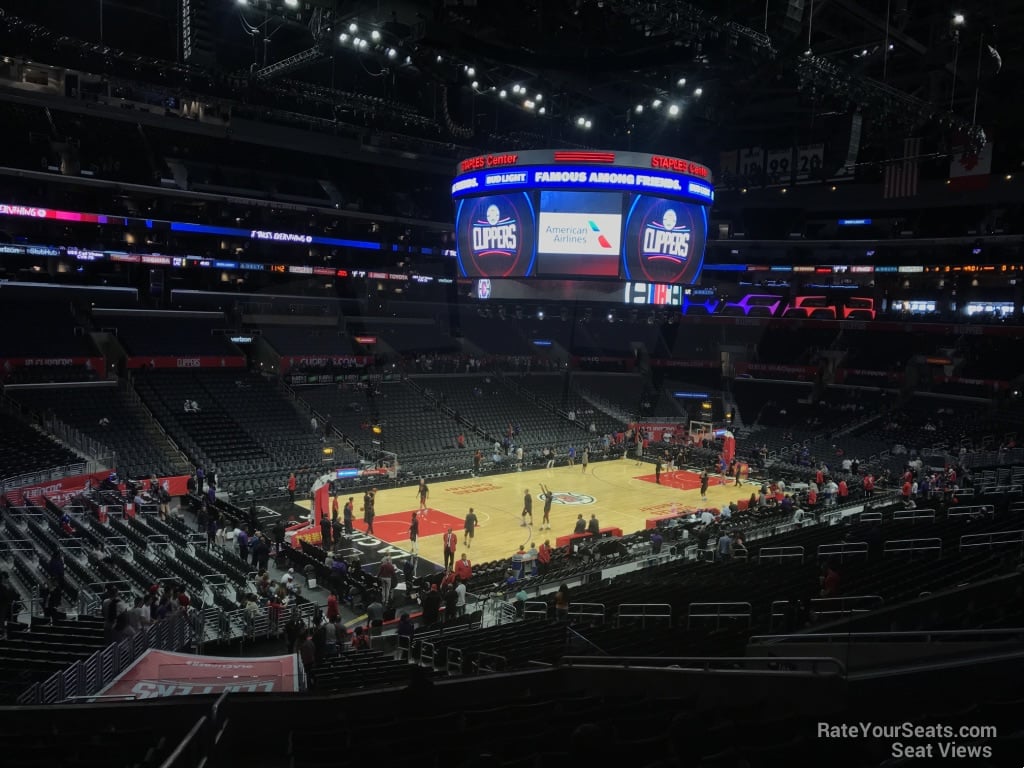 premier 8, row 10 seat view  for basketball - crypto.com arena