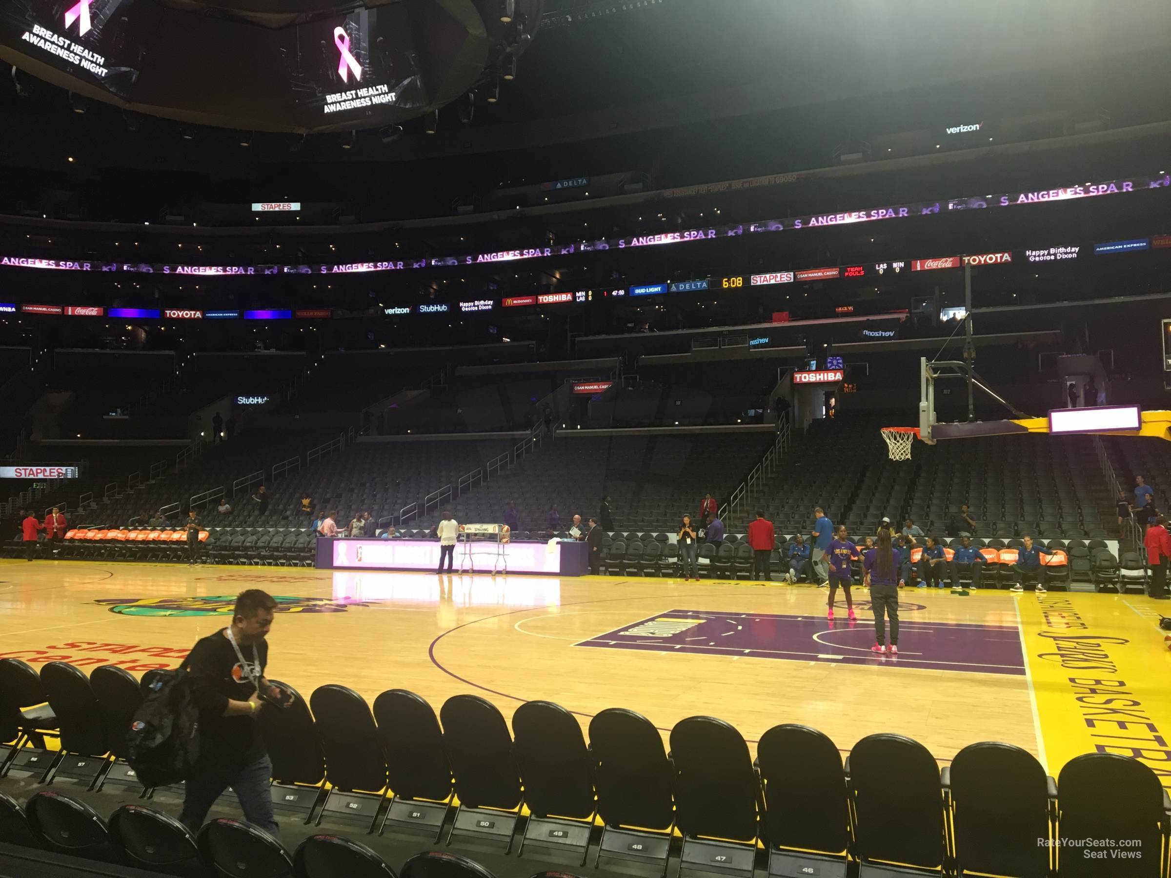 Clippers Seating Chart With Seat Numbers
