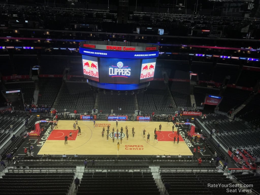 Staples Center Section 318 - Clippers/Lakers - RateYourSeats.com1024 x 768
