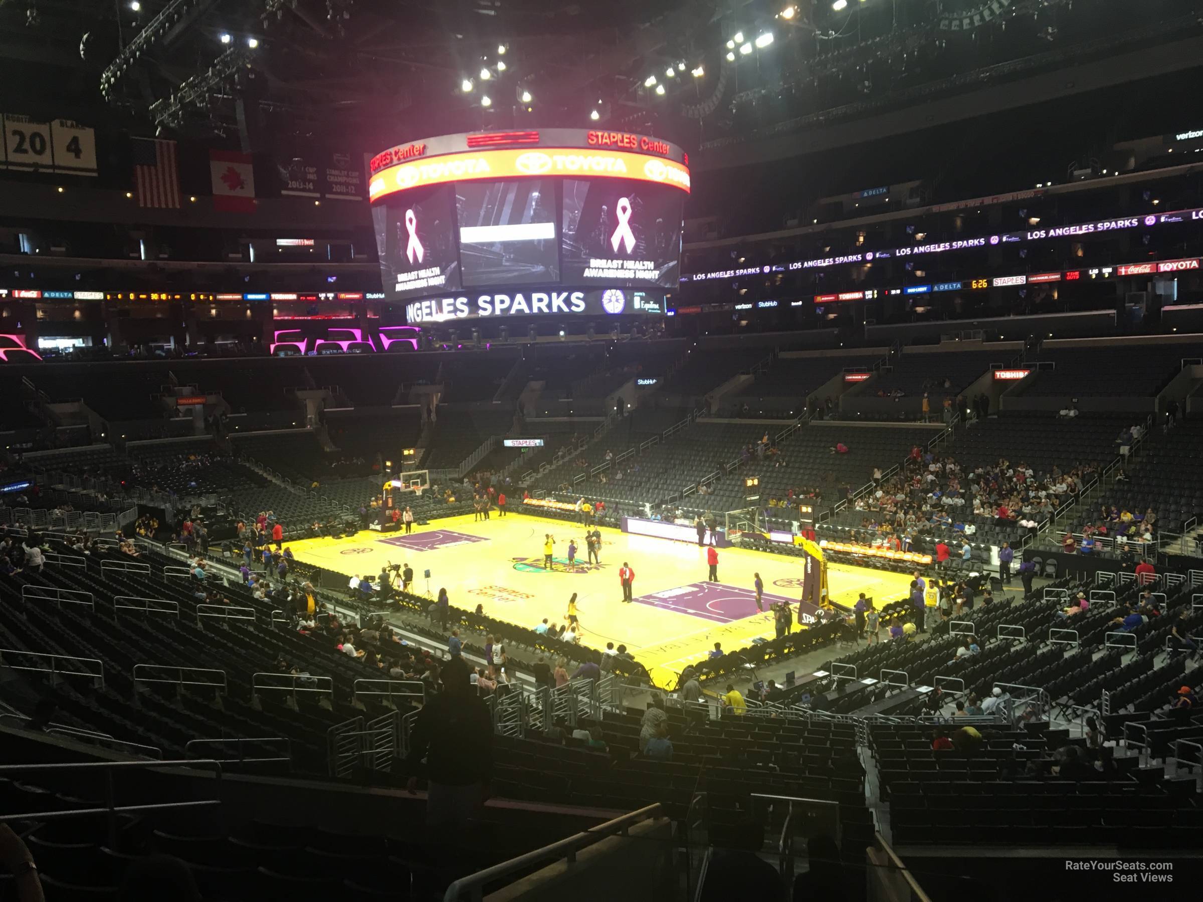 Staples Center Premier 10 Clippers/Lakers