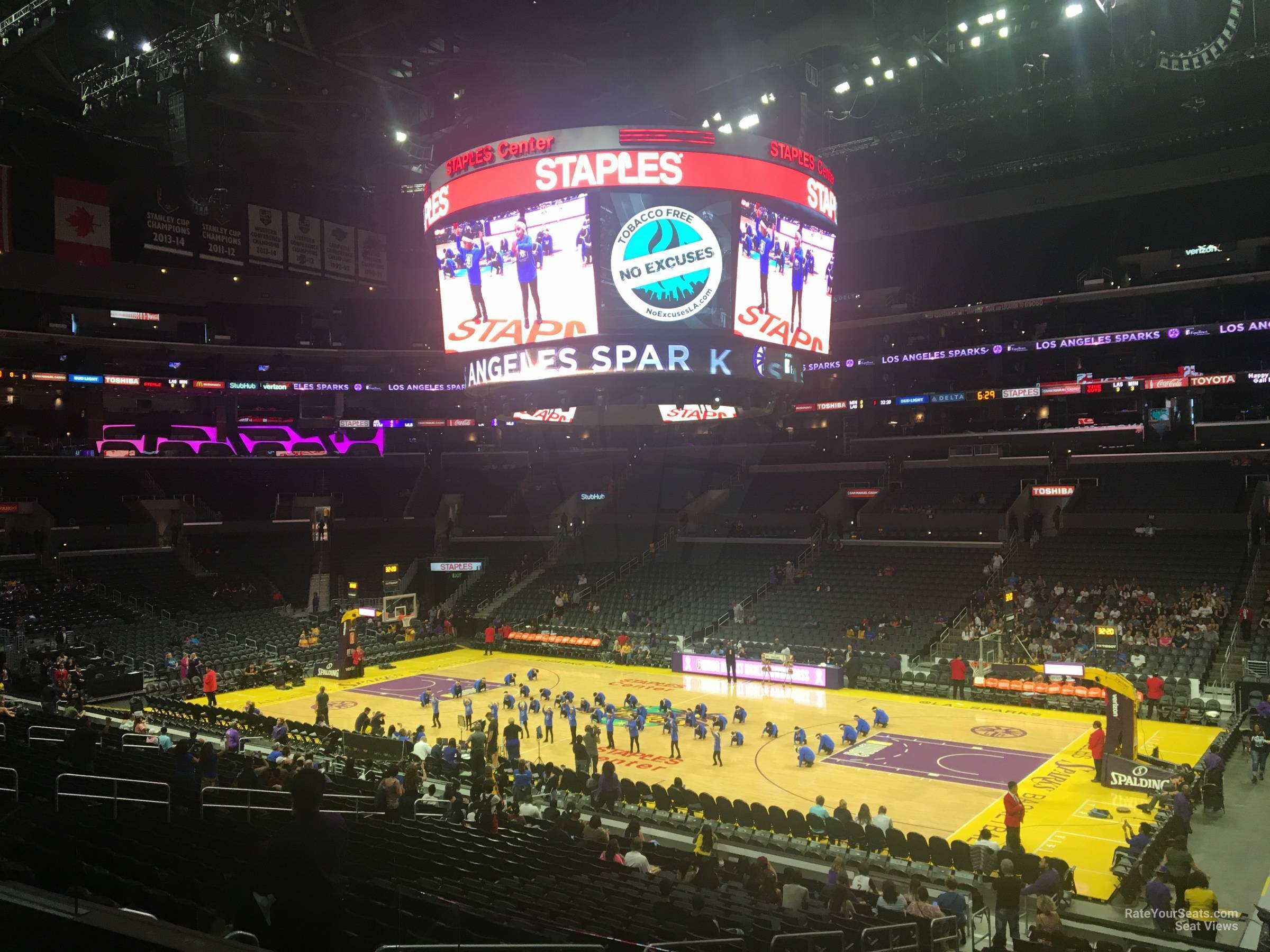 Staples Center Premier 12 - Clippers/Lakers - RateYourSeats.com