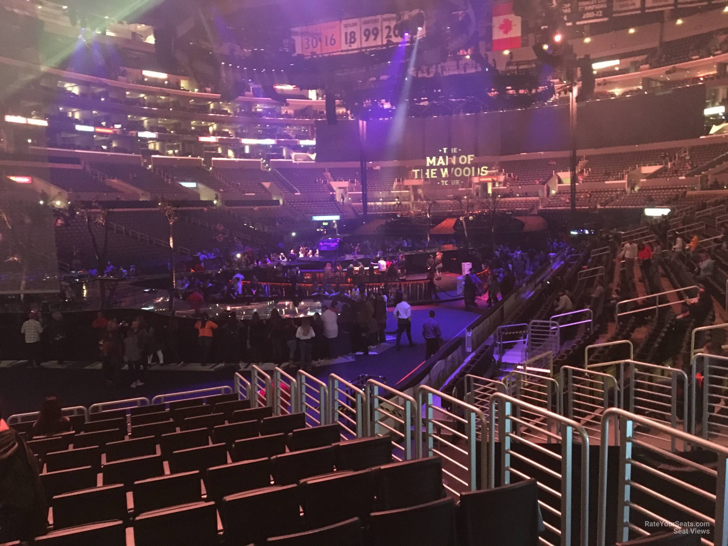 Section 105 at Staples Center for Concerts