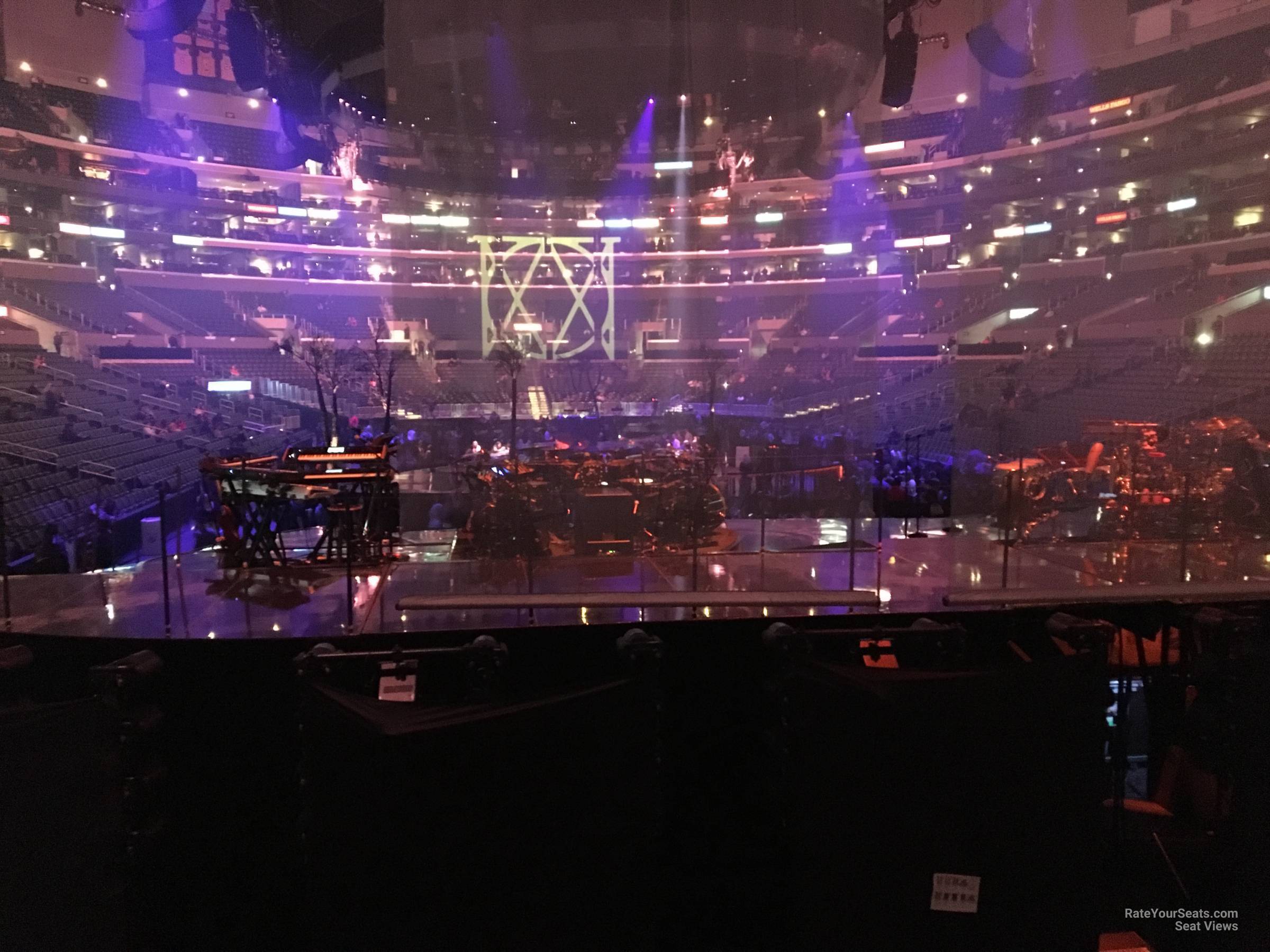 section 116, row 15 seat view  for concert - crypto.com arena