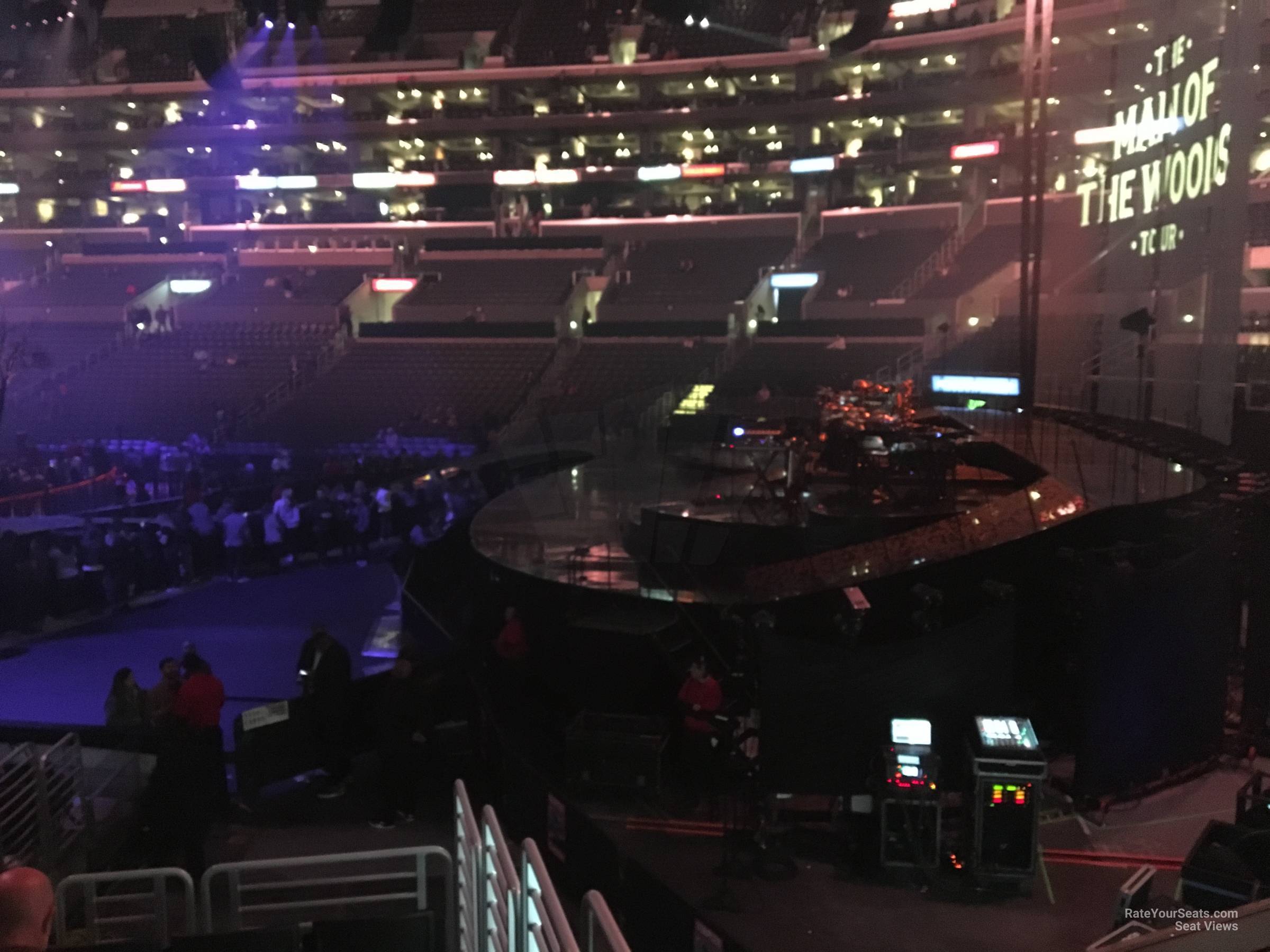 section 117, row 15 seat view  for concert - crypto.com arena