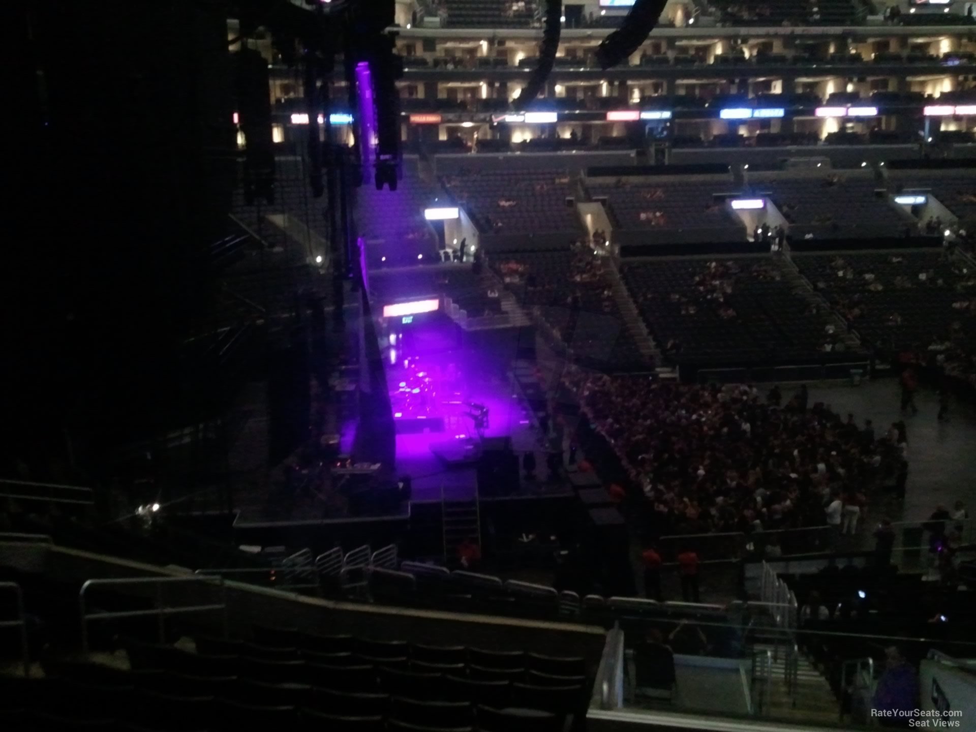 section 17, row 12 seat view  for concert - crypto.com arena