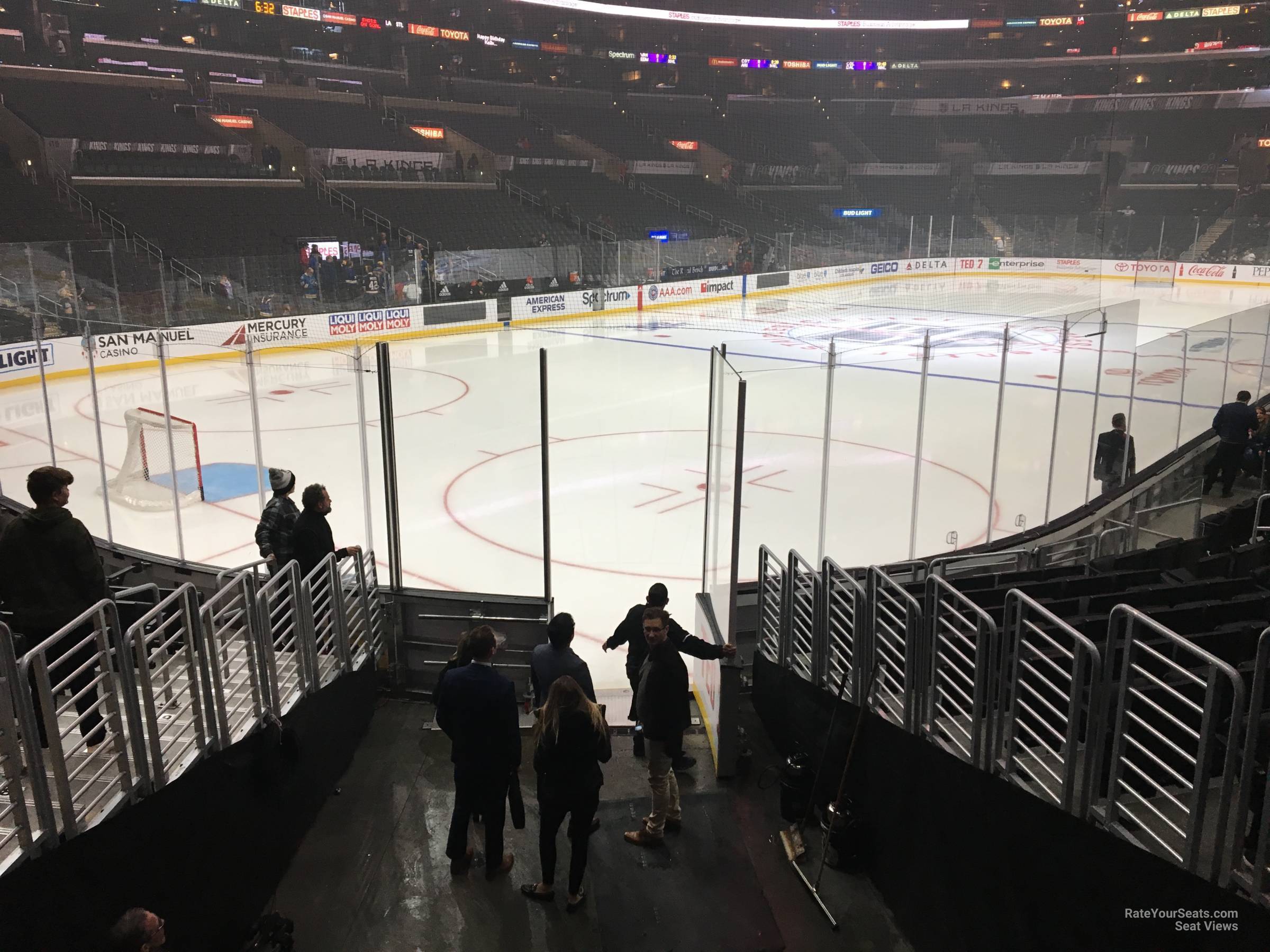 section 114, row 15 seat view  for hockey - crypto.com arena