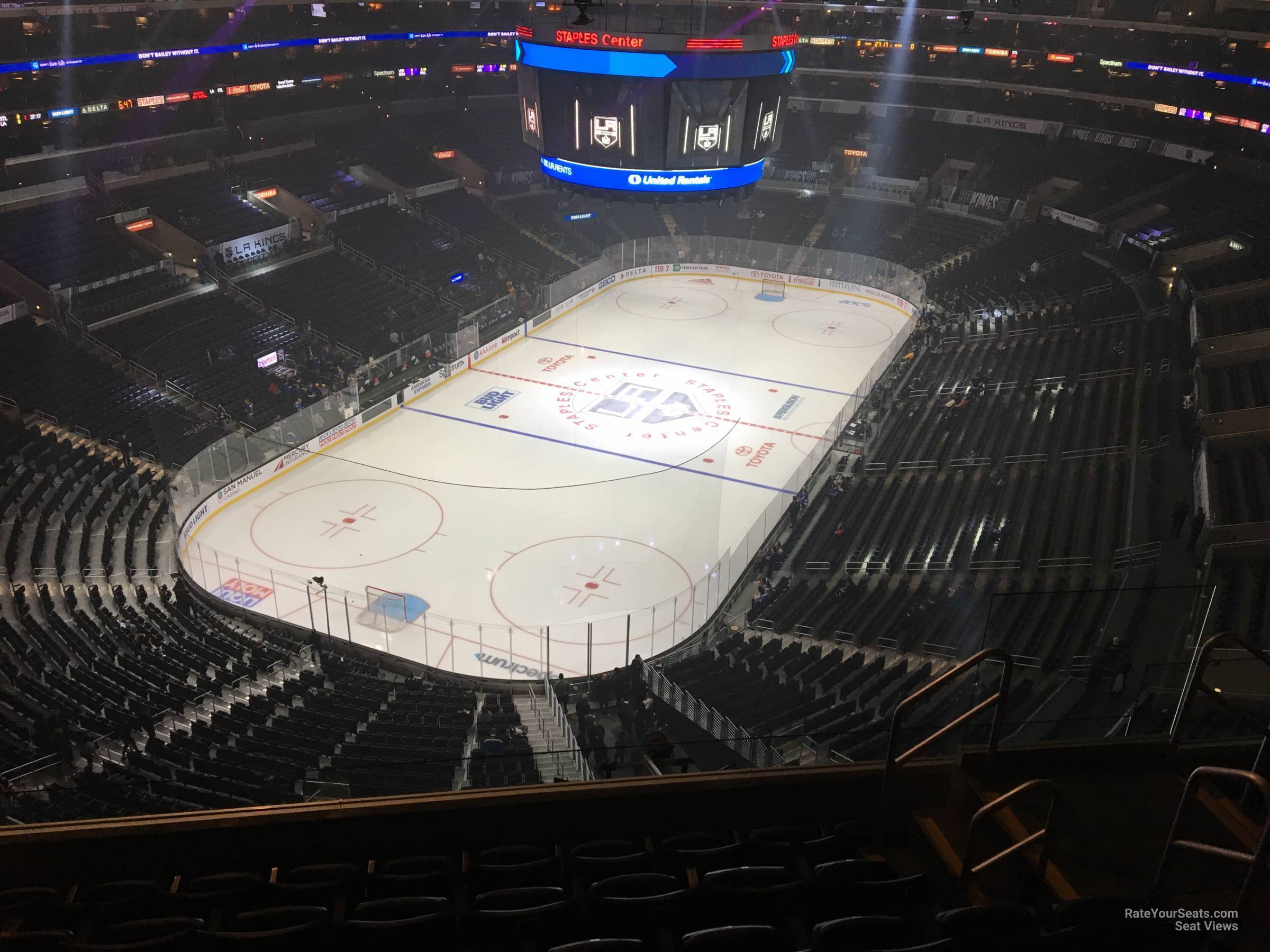 section 324, row 7 seat view  for hockey - crypto.com arena