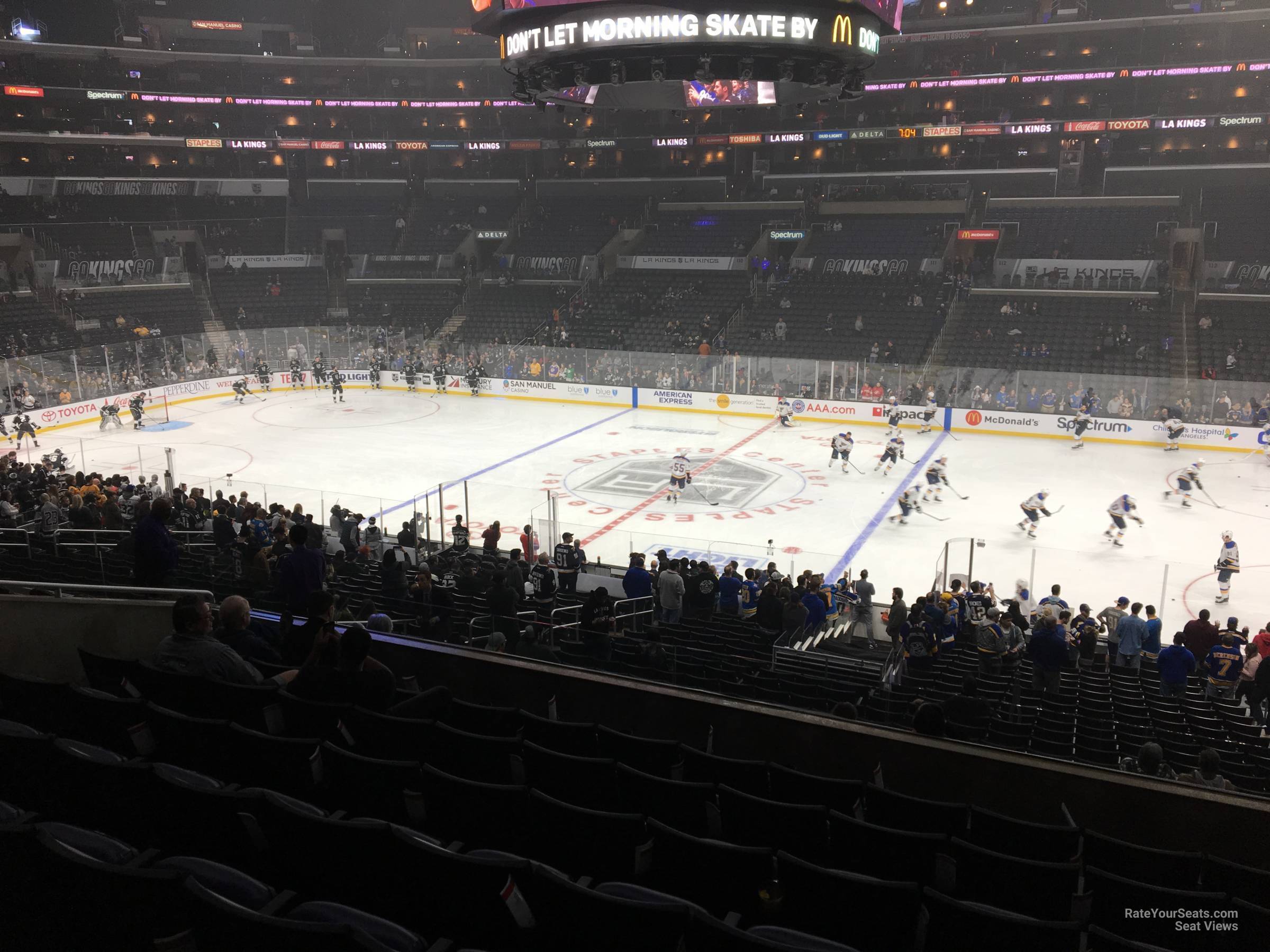 premier 4, row 5 seat view  for hockey - crypto.com arena