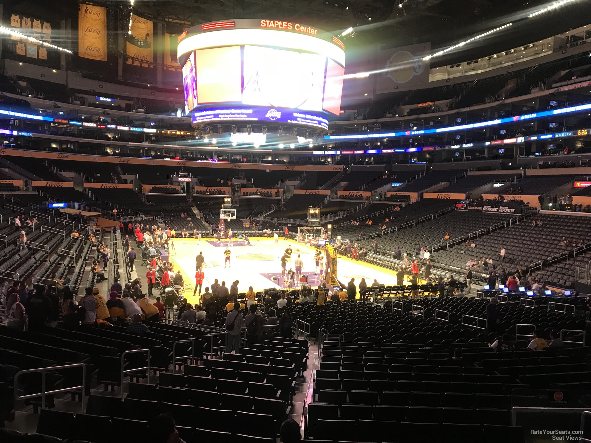 Staples Center Arena Seating Chart