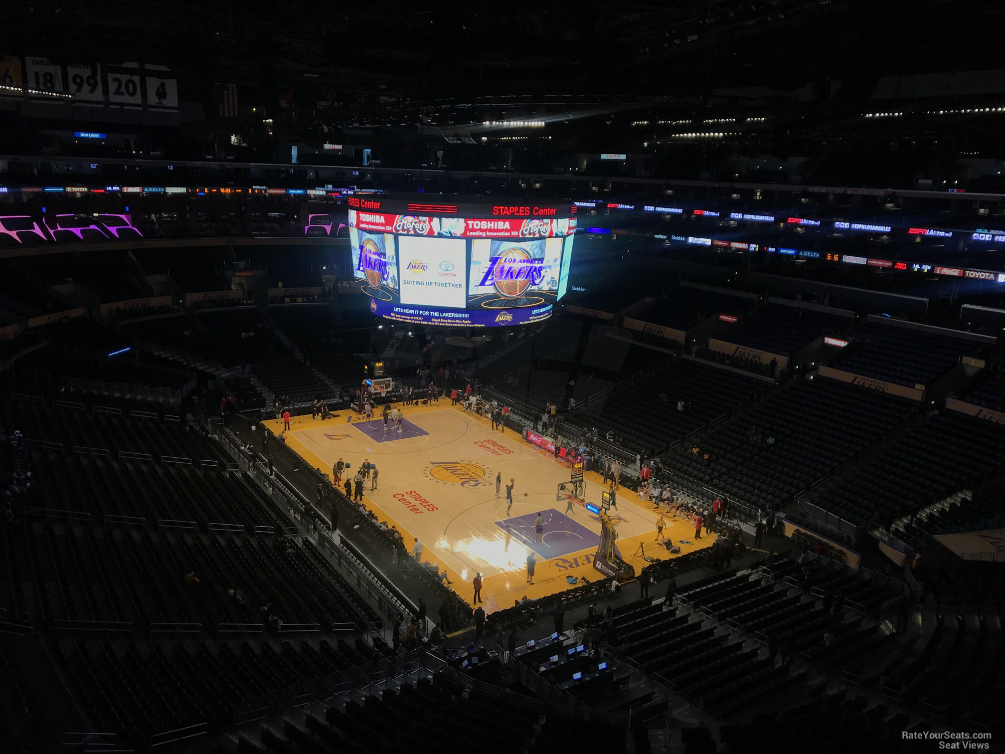 Staples Center Section 313 - Clippers/Lakers - RateYourSeats.com2016 x 1512