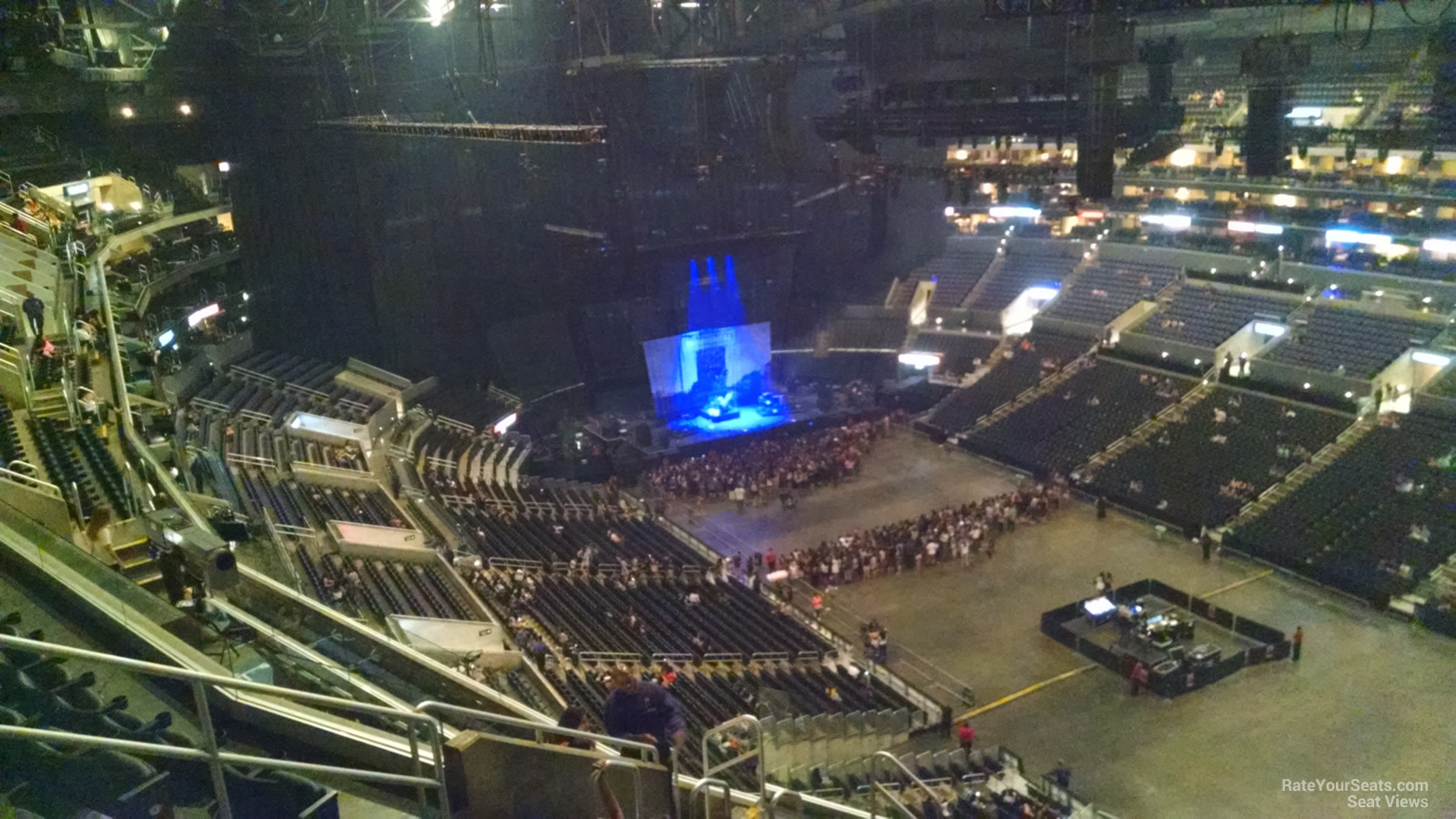 section 314, row 12 seat view  for concert - crypto.com arena