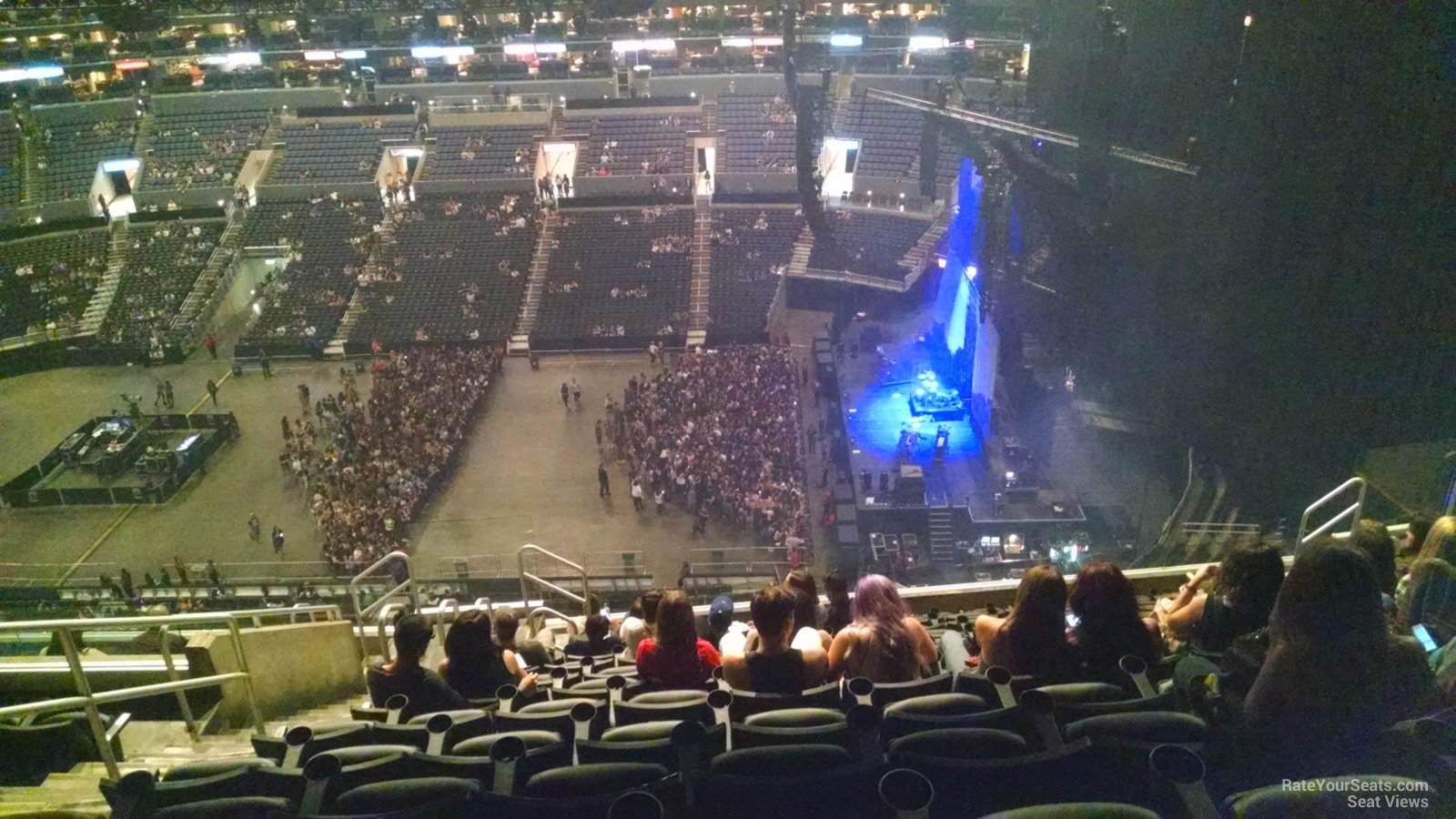 Staples Center Section 333 Row 12_1 on 8 27 2014_S