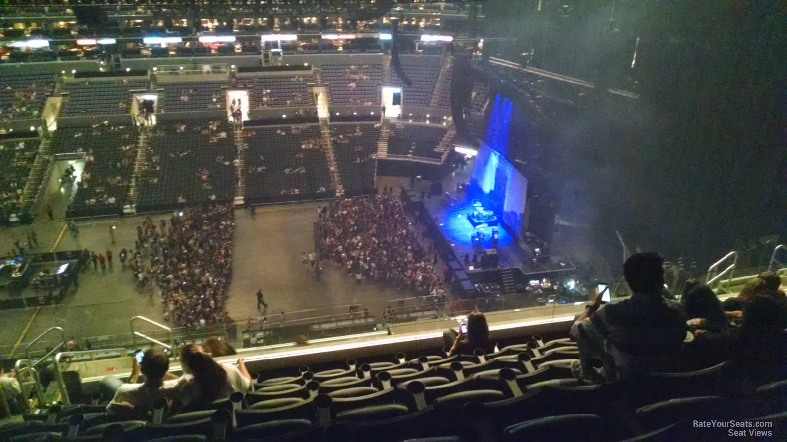 section 334, row 12 seat view  for concert - crypto.com arena