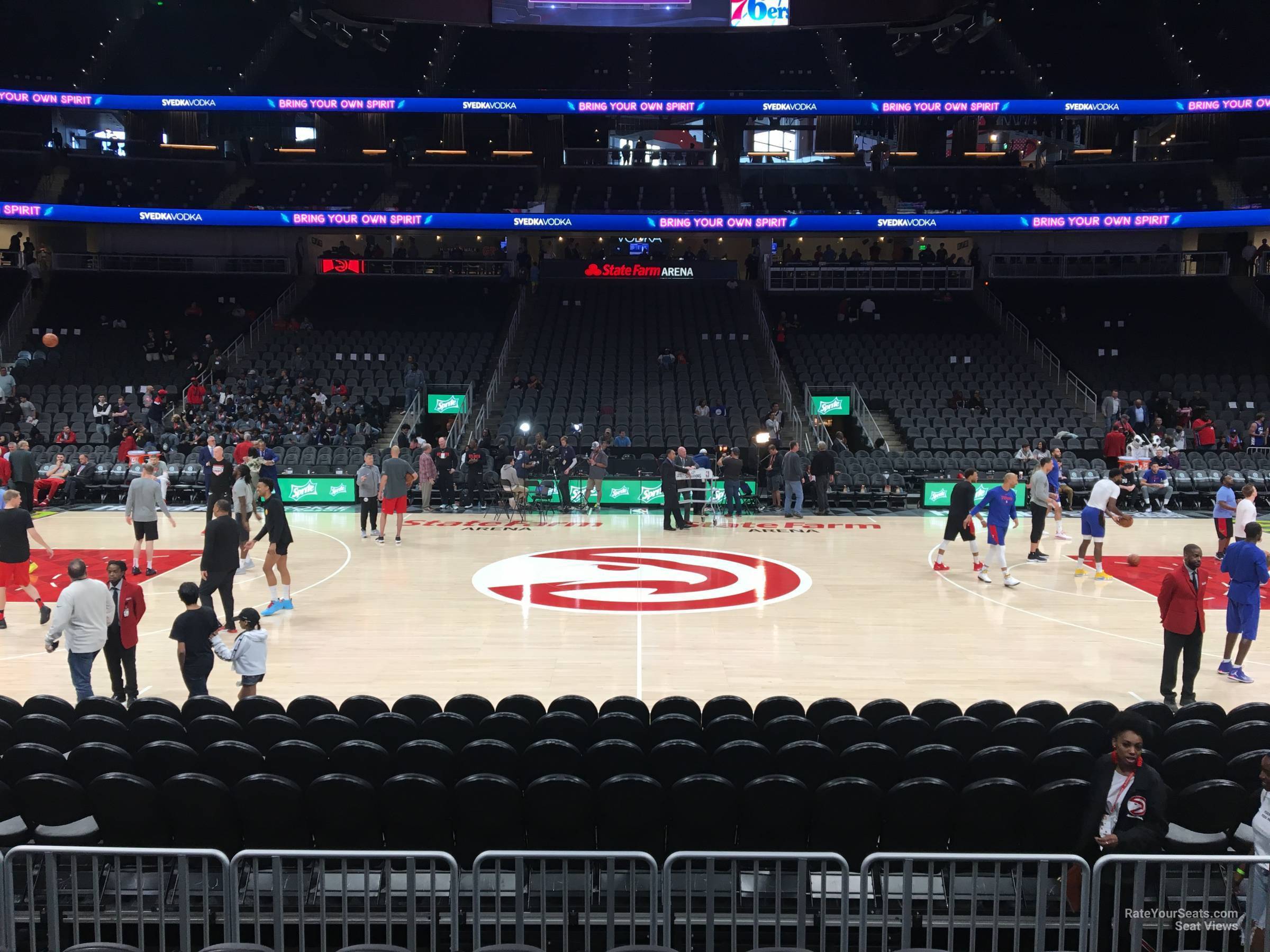 State Farm Arena Section 108 Atlanta Hawks