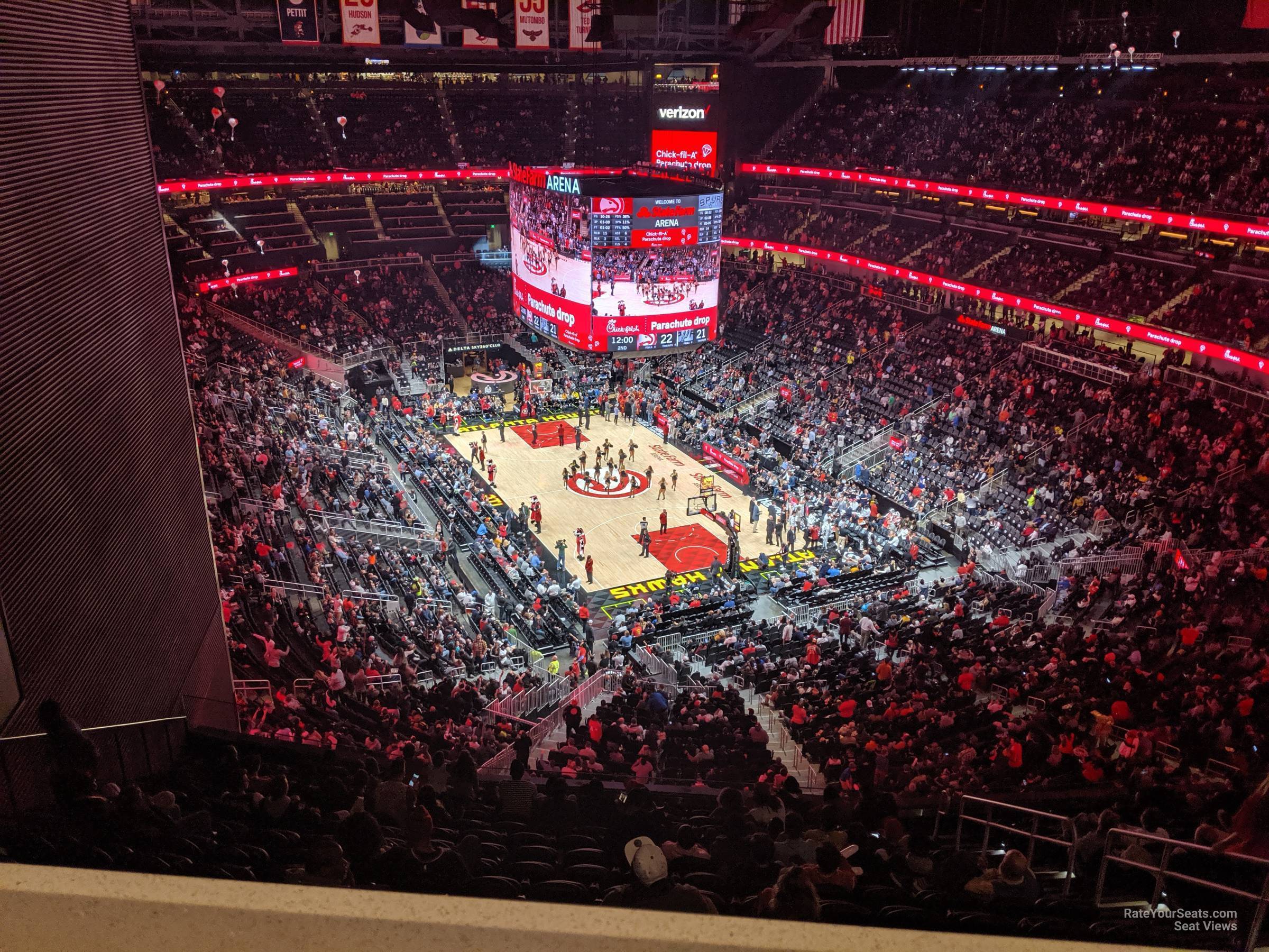 Section 205 at State Farm Arena Atlanta Hawks