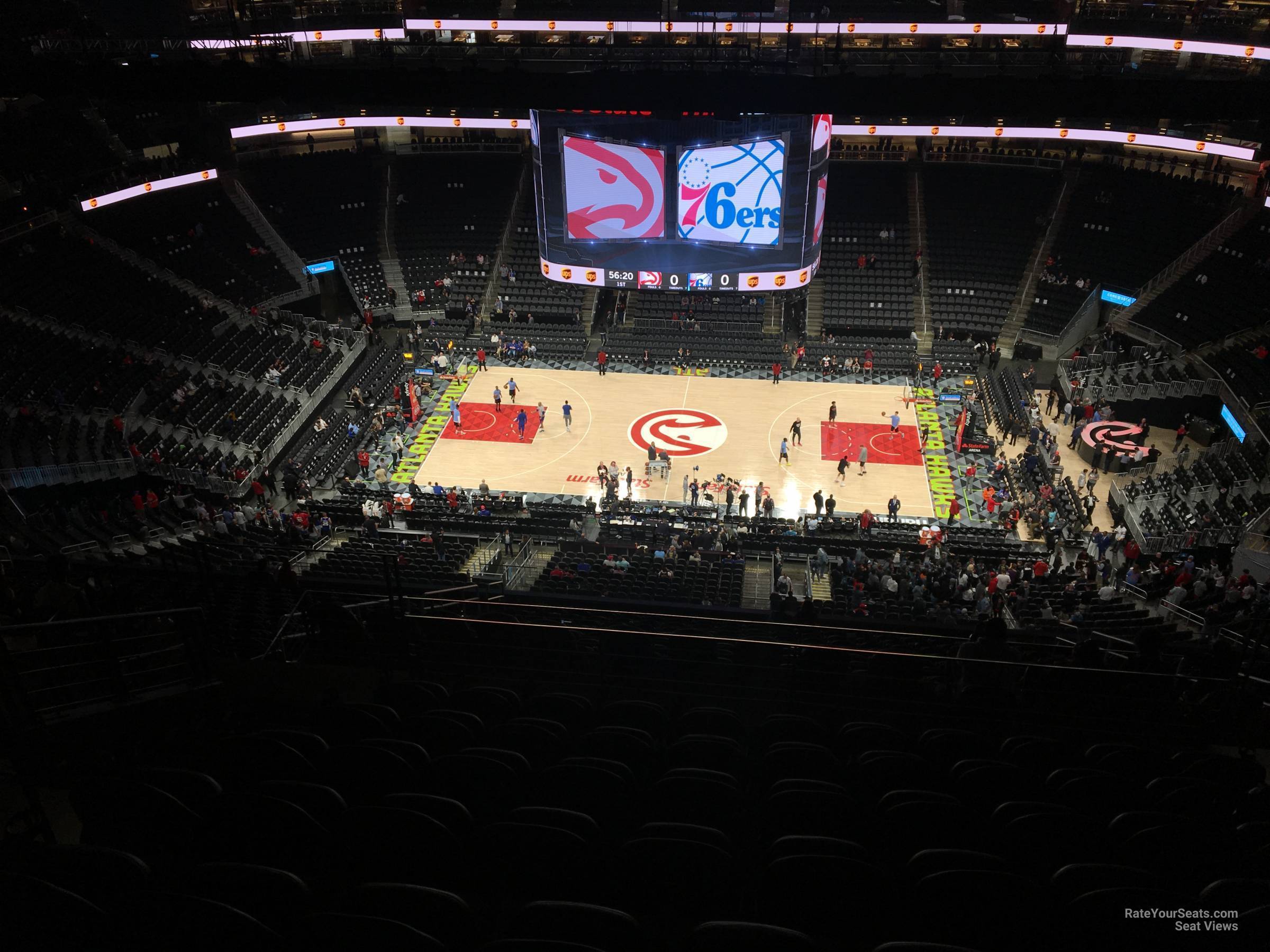 State Farm Arena Section 222 Atlanta Hawks