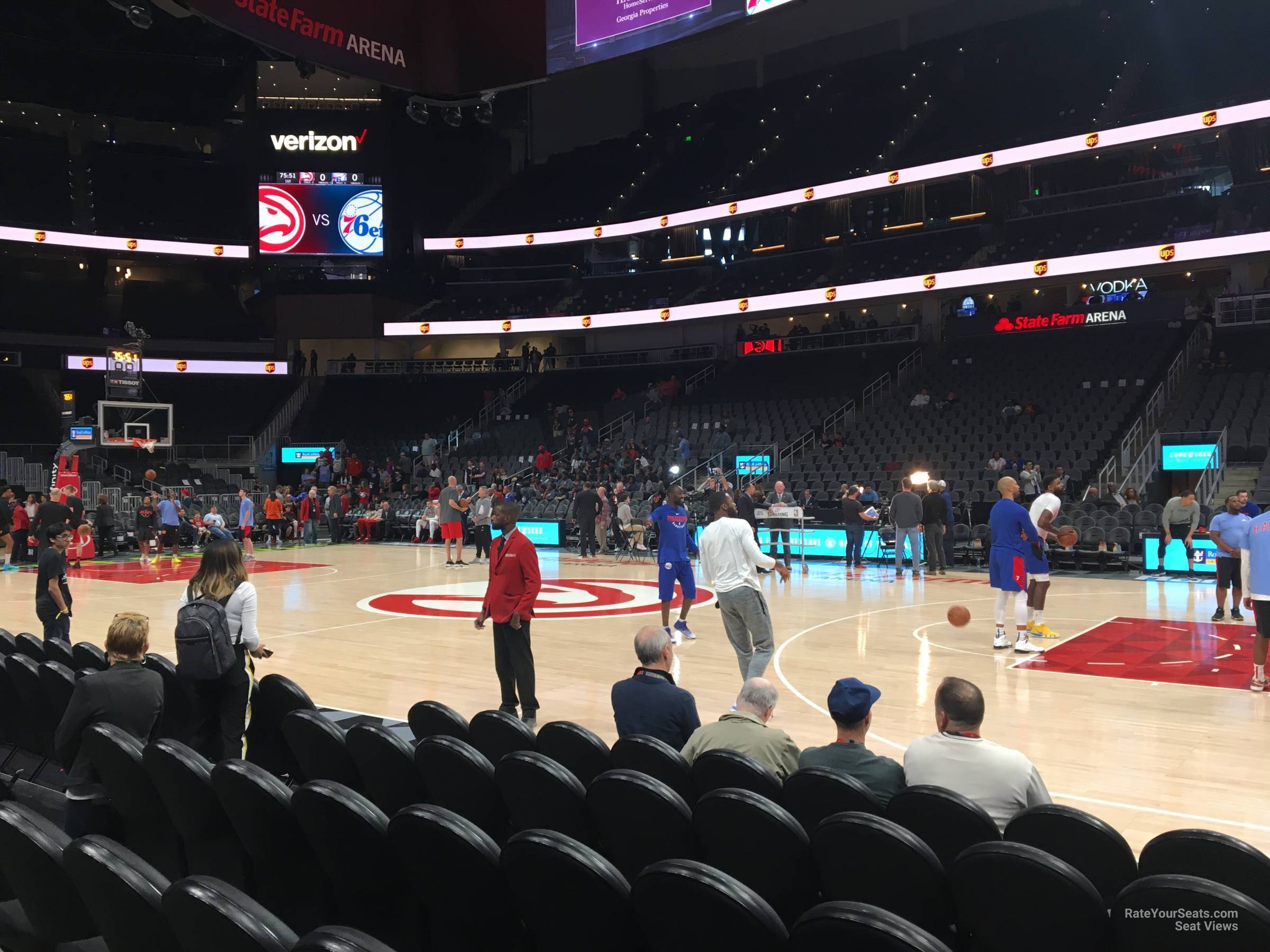 Courtside Seats At State Farm Arena