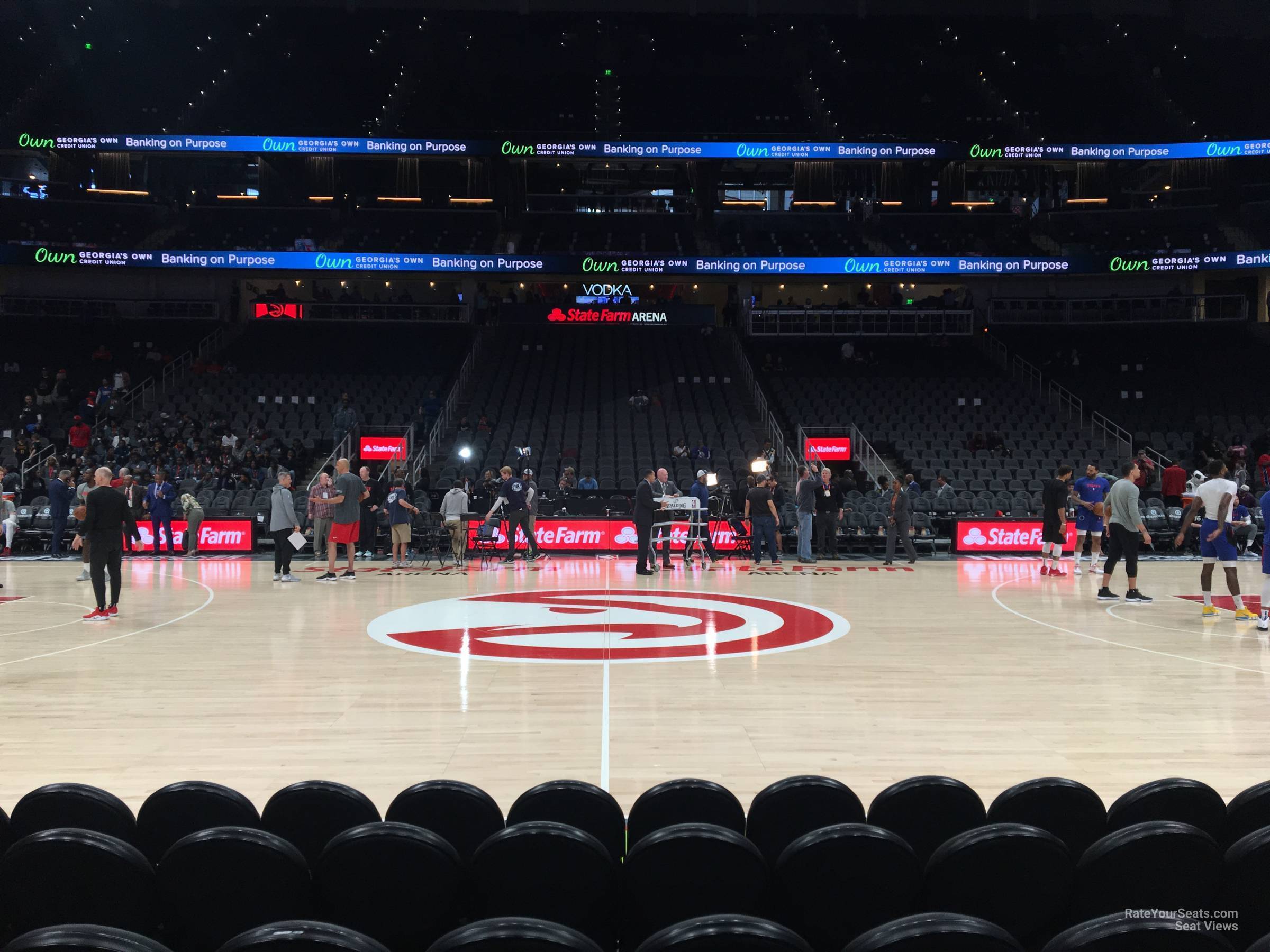 Courtside Seats At State Farm Arena