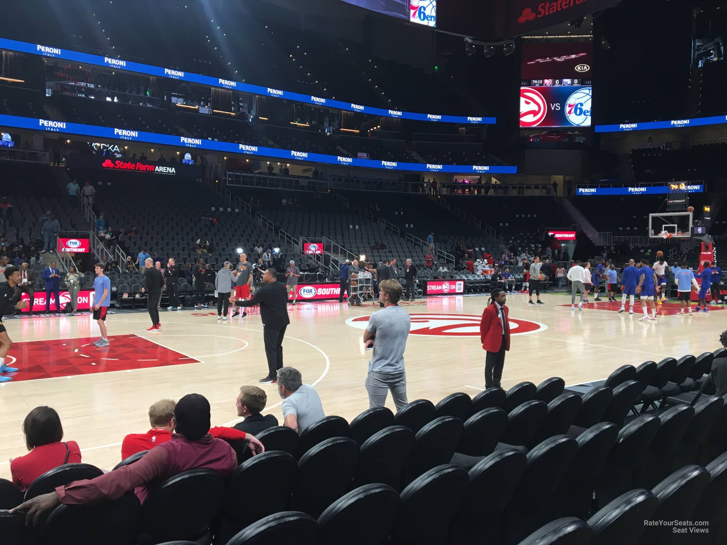 Courtside Seats At State Farm Arena