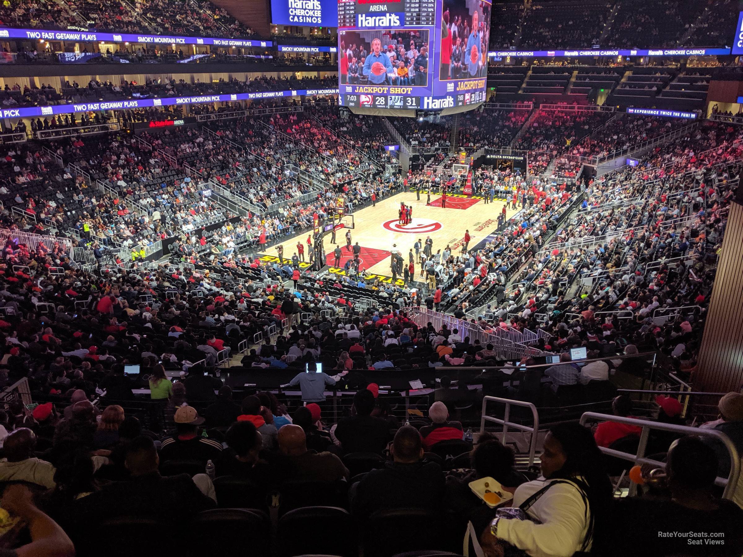 State Farm Arena Terrace Level View 61 - q3s0e07